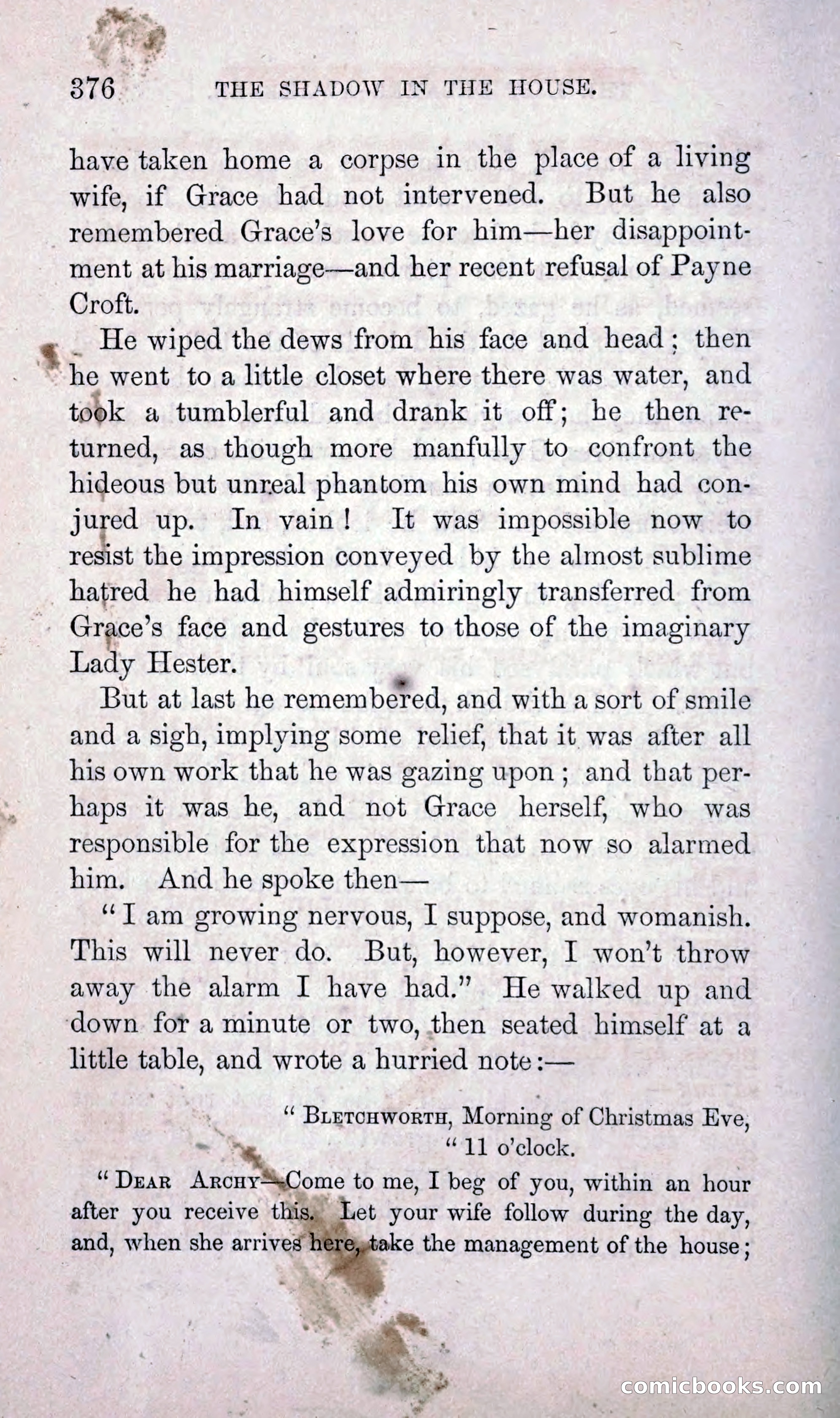 The Shadow in the House — page 385 of 397
