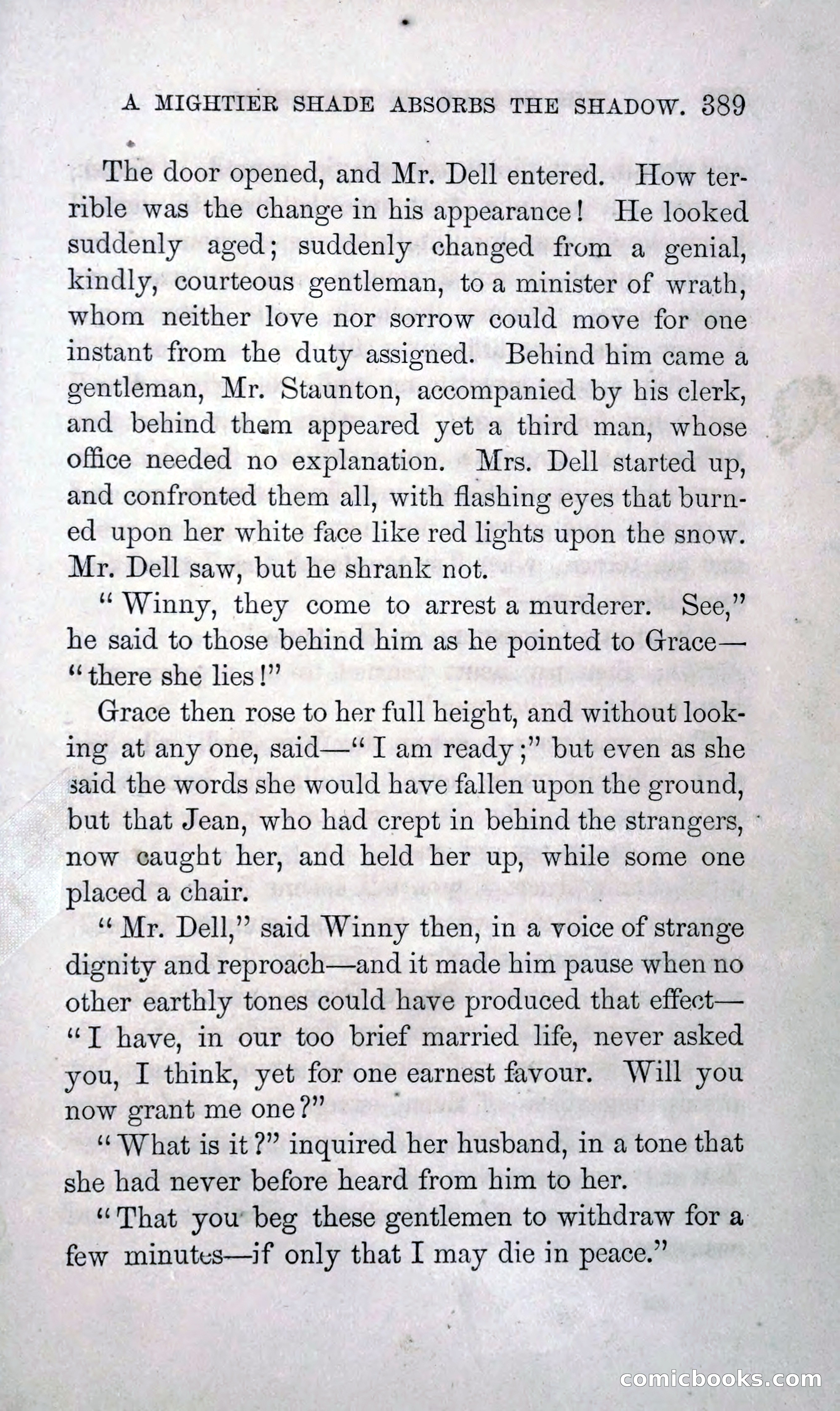 The Shadow in the House — page 398 of 397