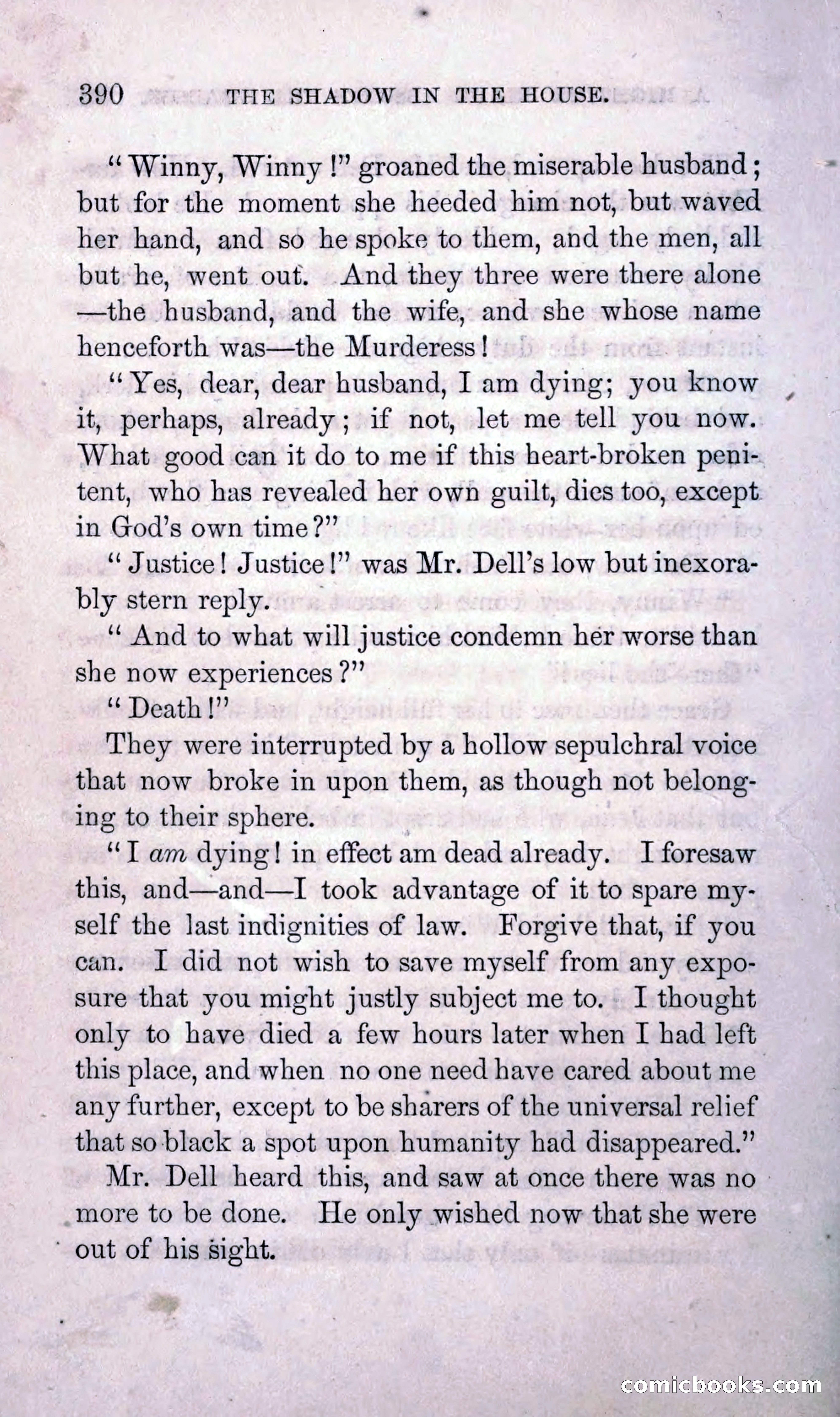 The Shadow in the House — page 399 of 397