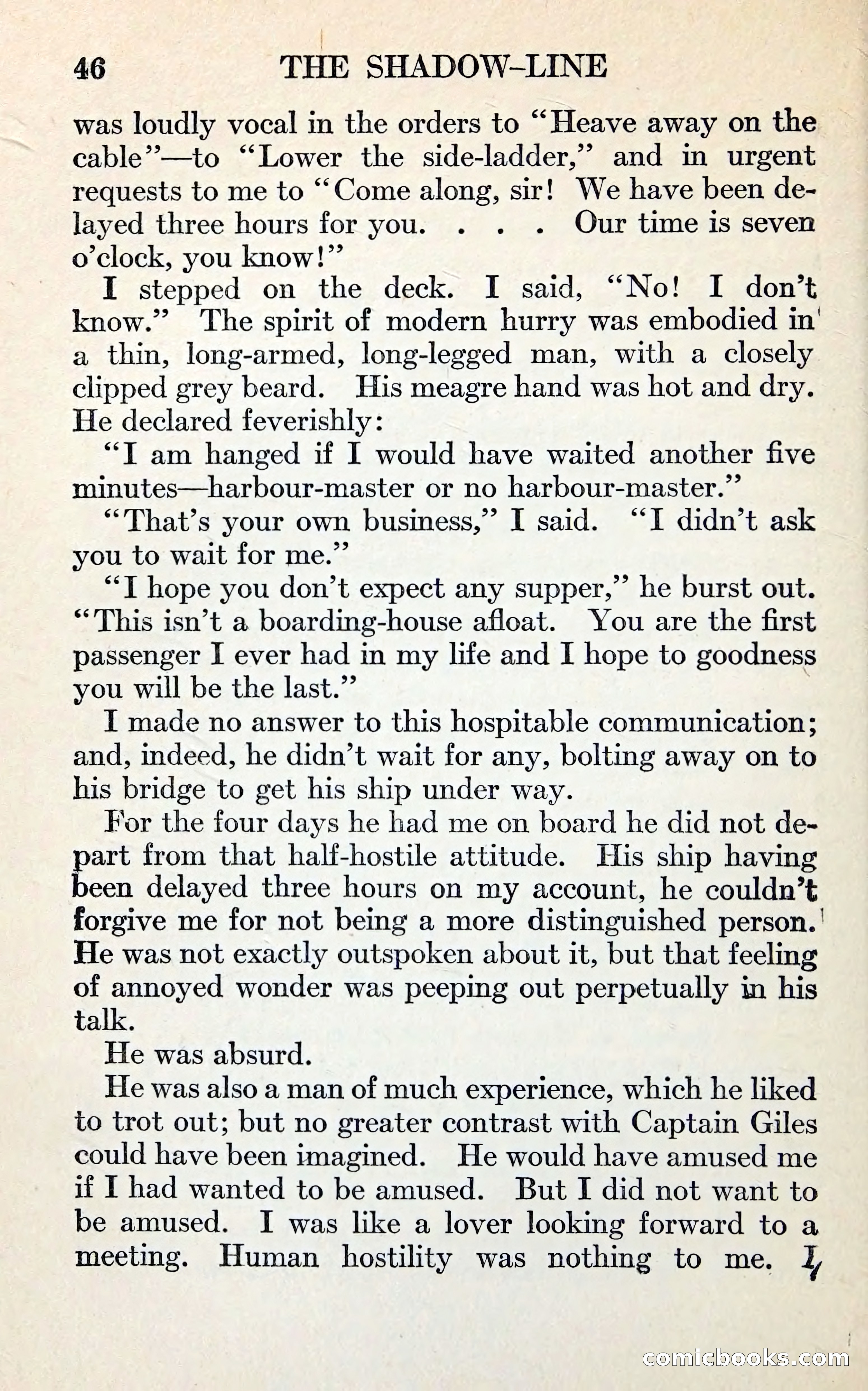 The Shadow-Line — page 61 of 148