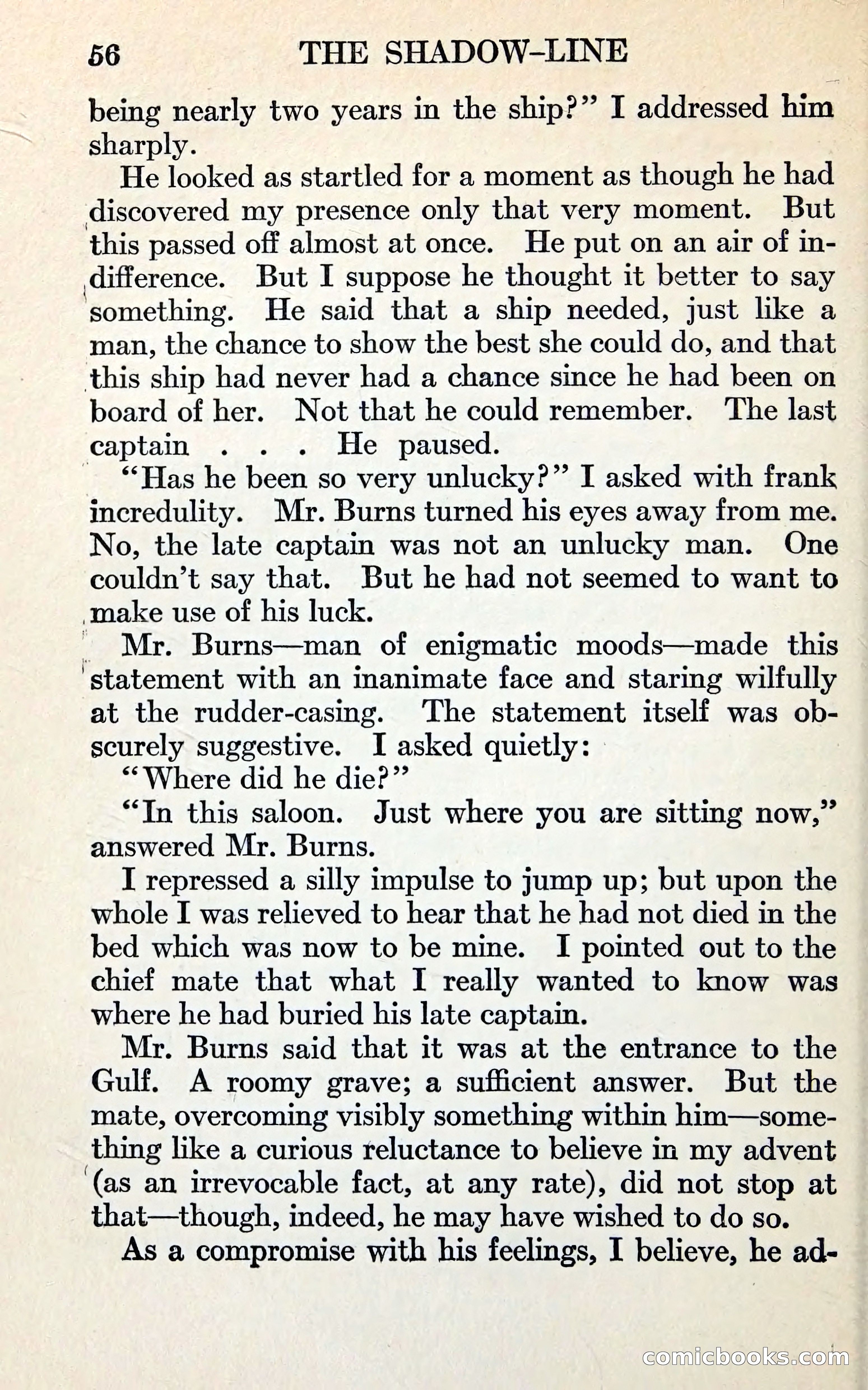 The Shadow-Line — page 71 of 148