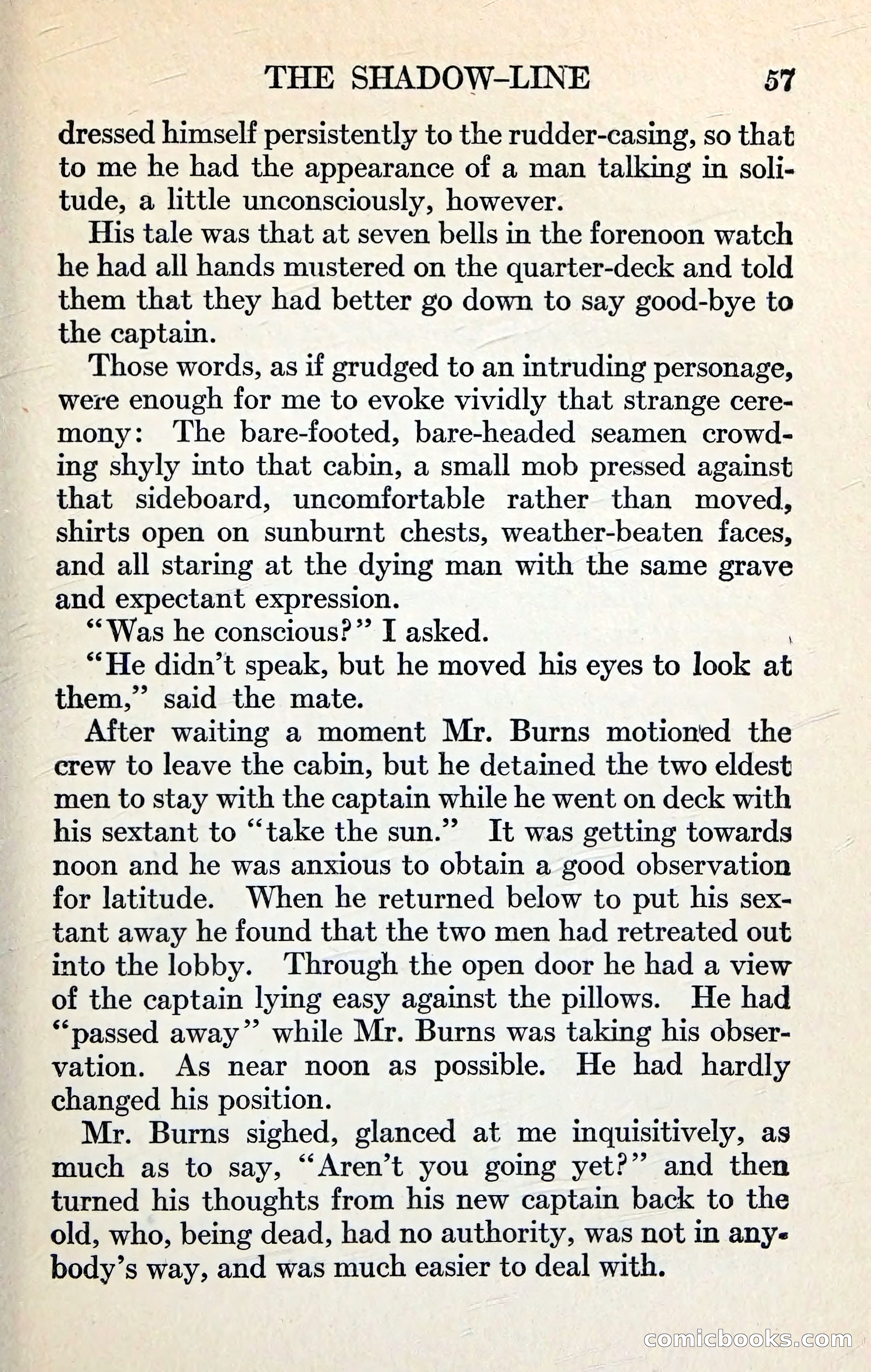 The Shadow-Line — page 72 of 148