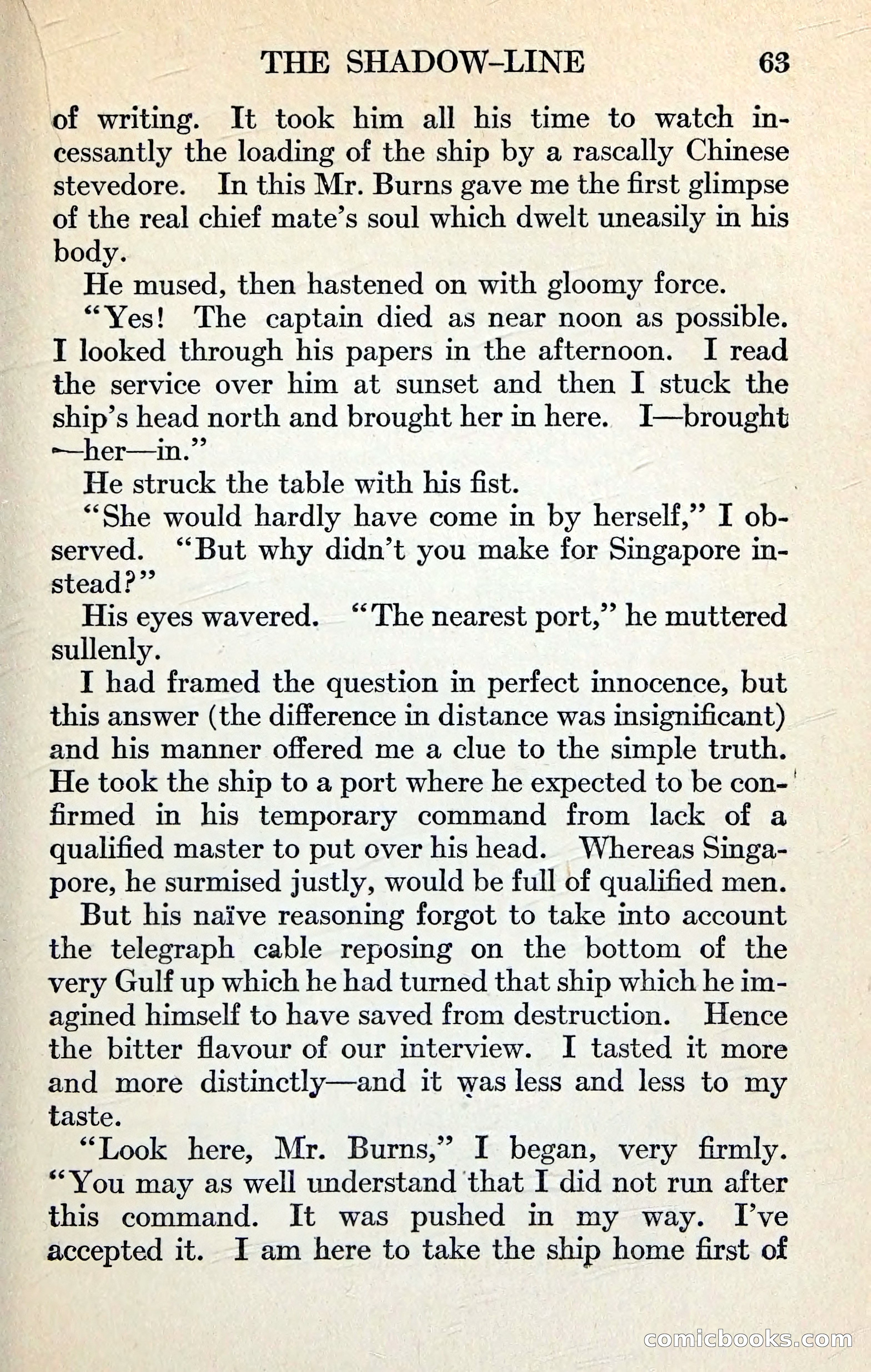 The Shadow-Line — page 78 of 148