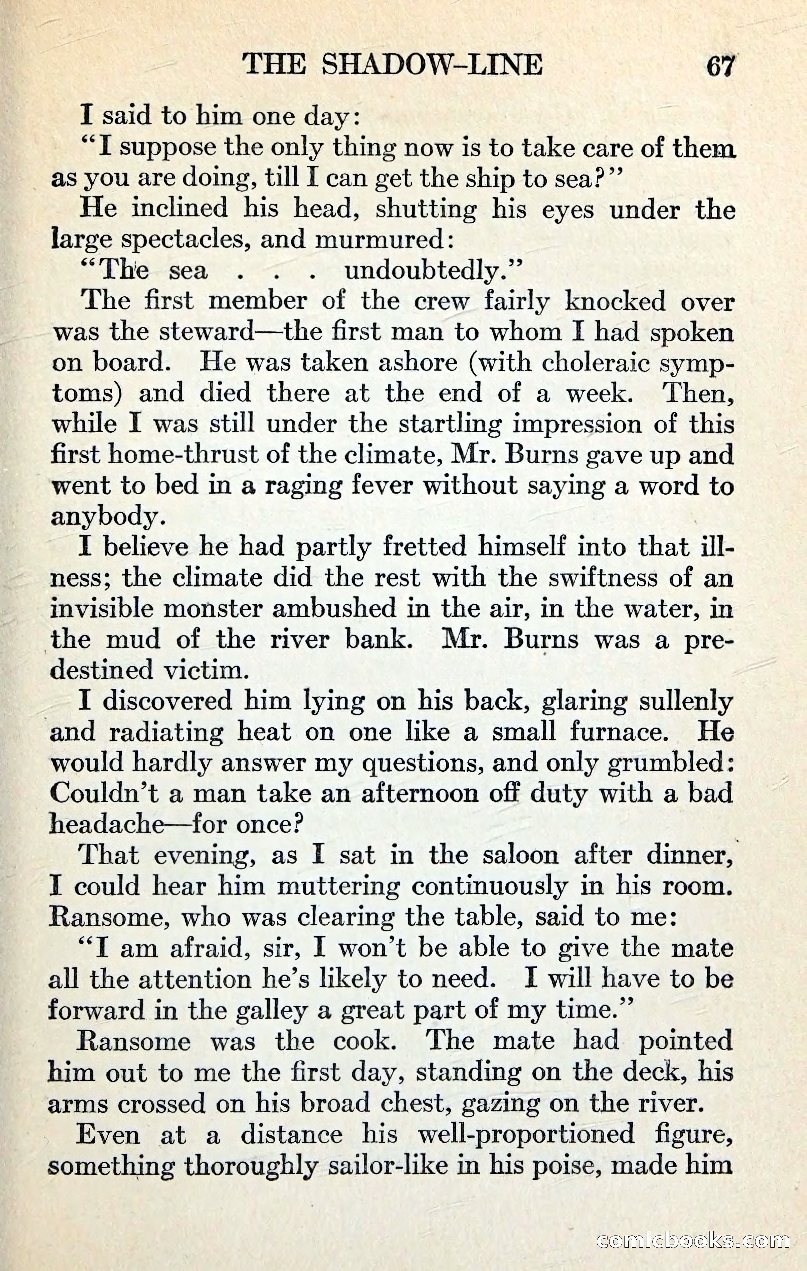 The Shadow-Line — page 82 of 148
