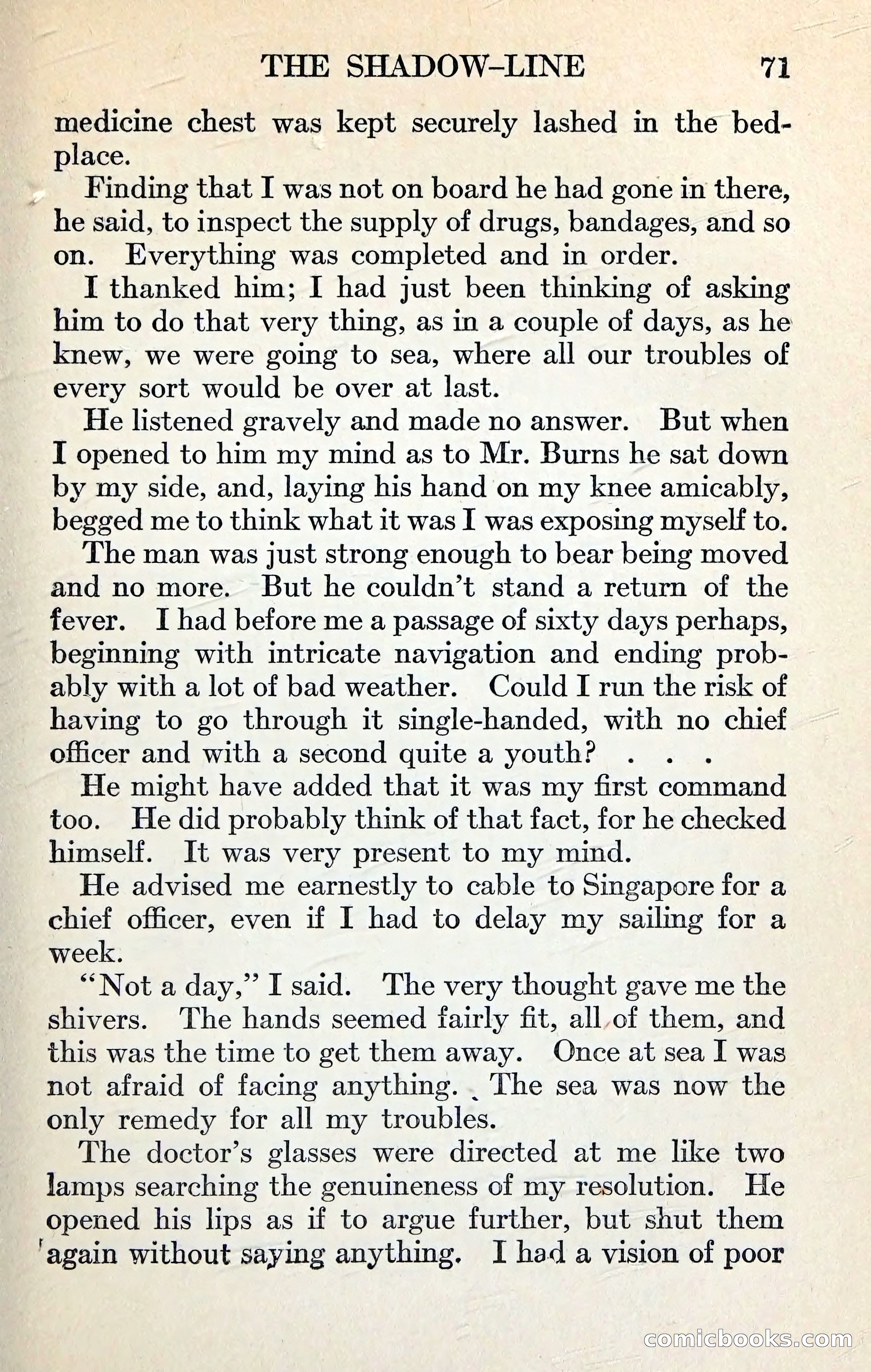 The Shadow-Line — page 86 of 148