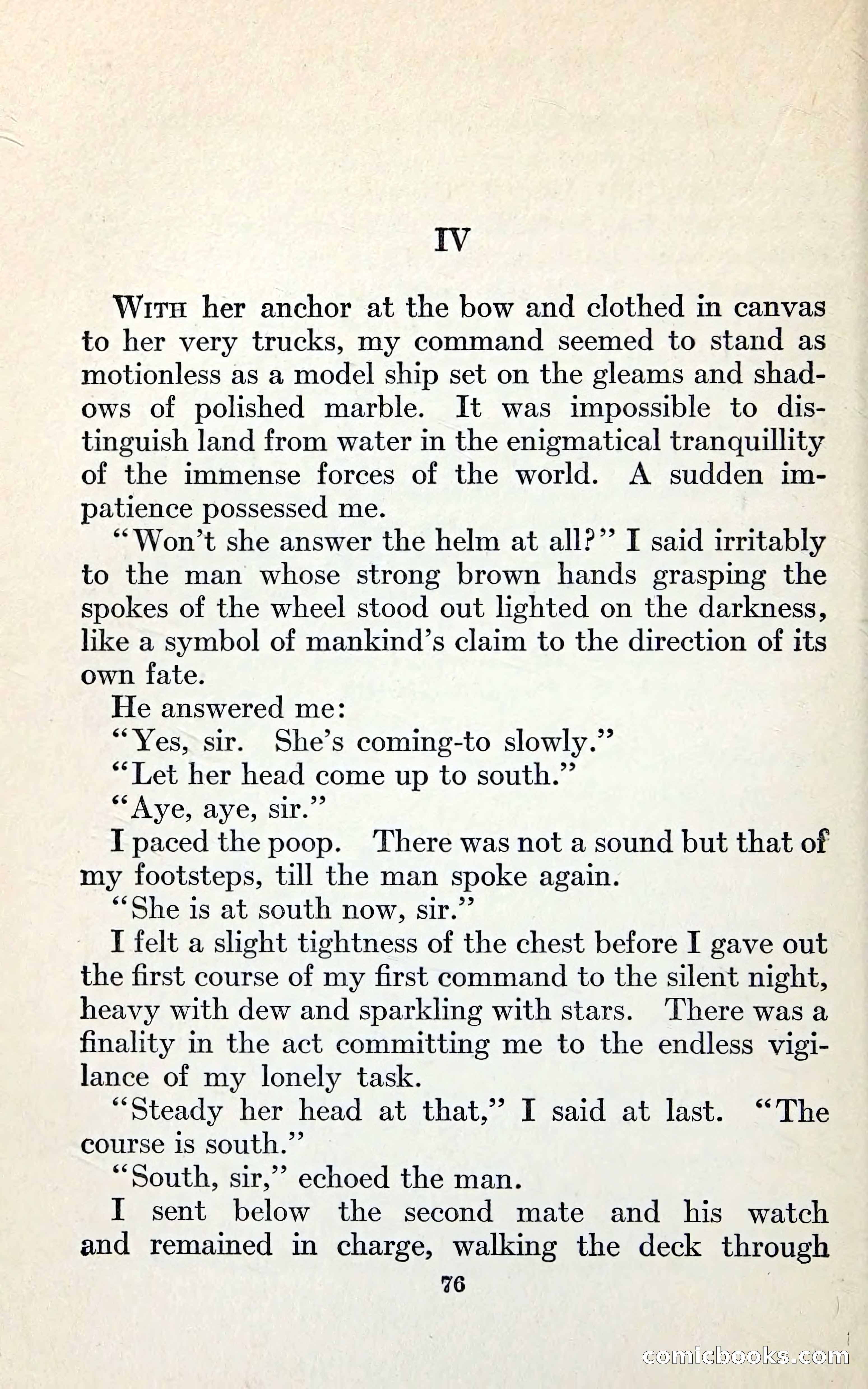 The Shadow-Line — page 91 of 148