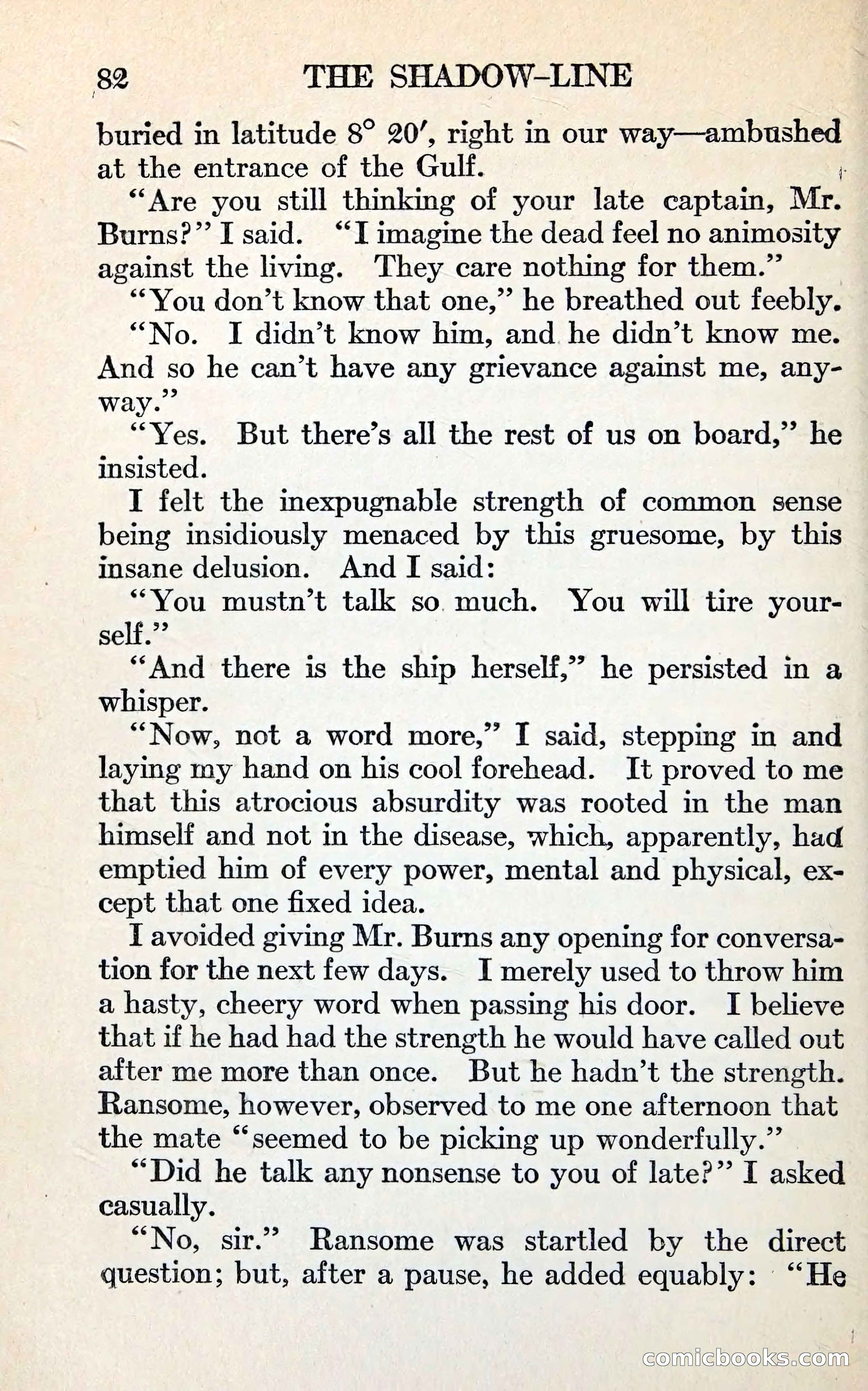 The Shadow-Line — page 97 of 148