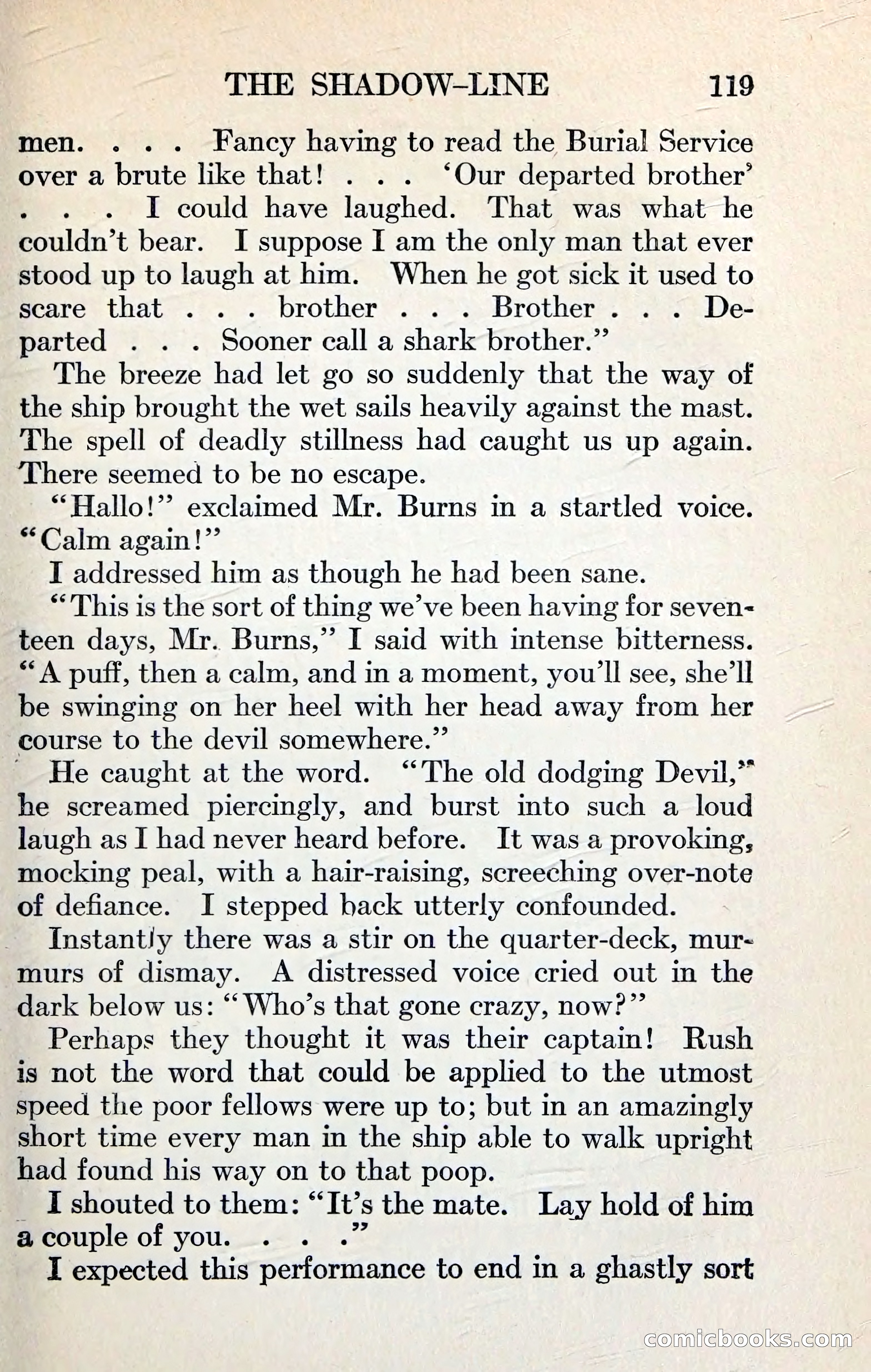 The Shadow-Line — page 134 of 148