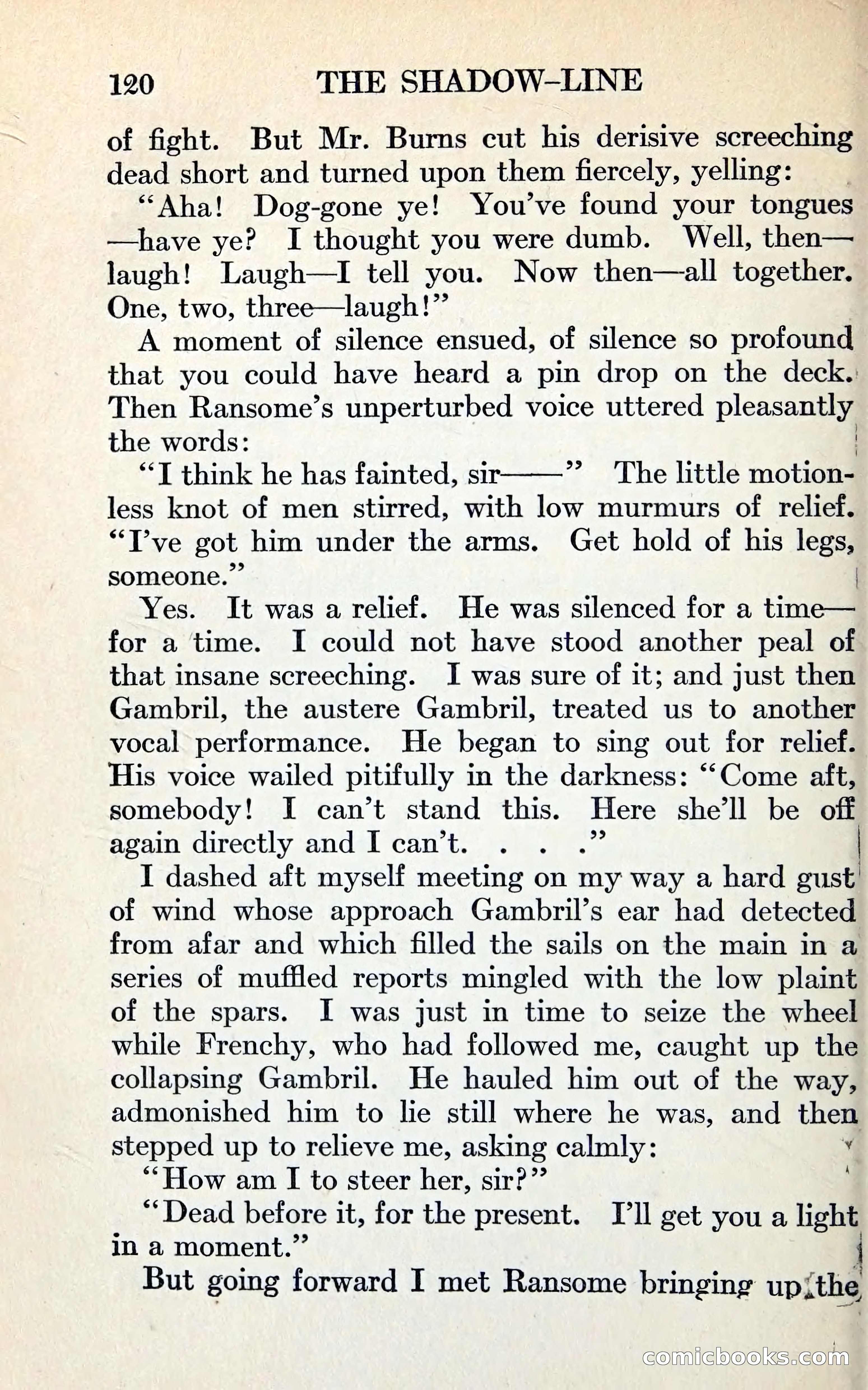 The Shadow-Line — page 135 of 148