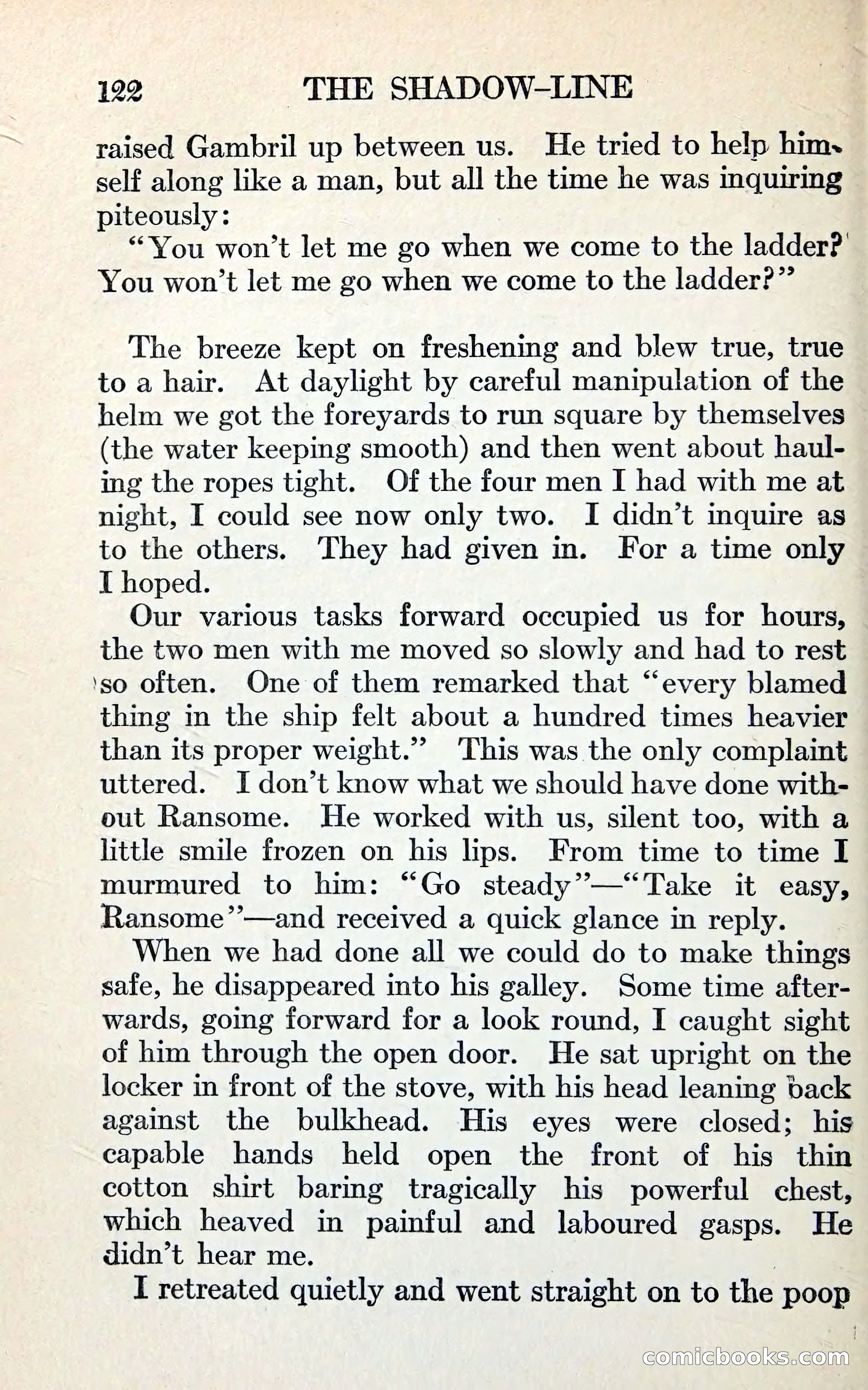 The Shadow-Line — page 137 of 148
