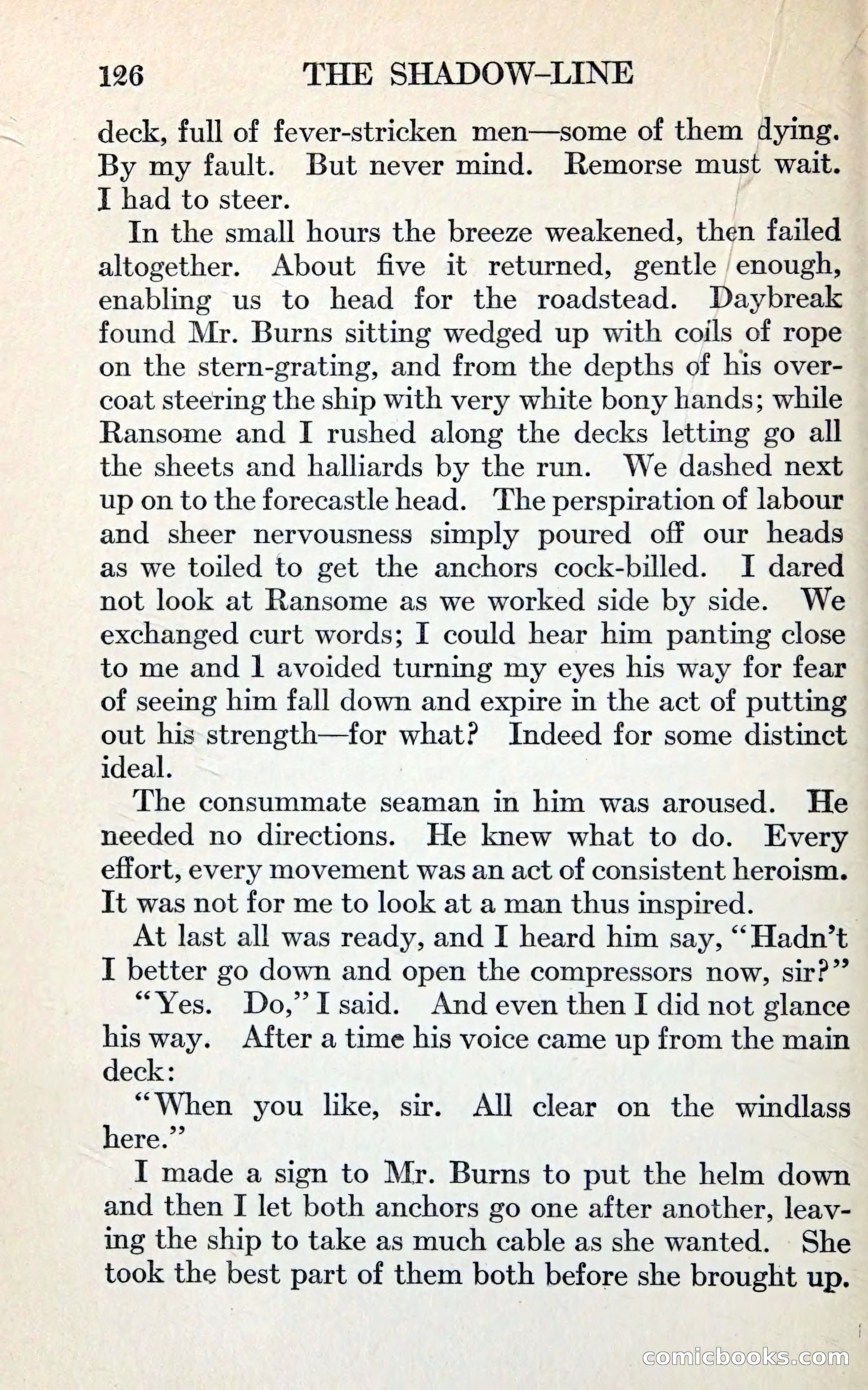 The Shadow-Line — page 141 of 148