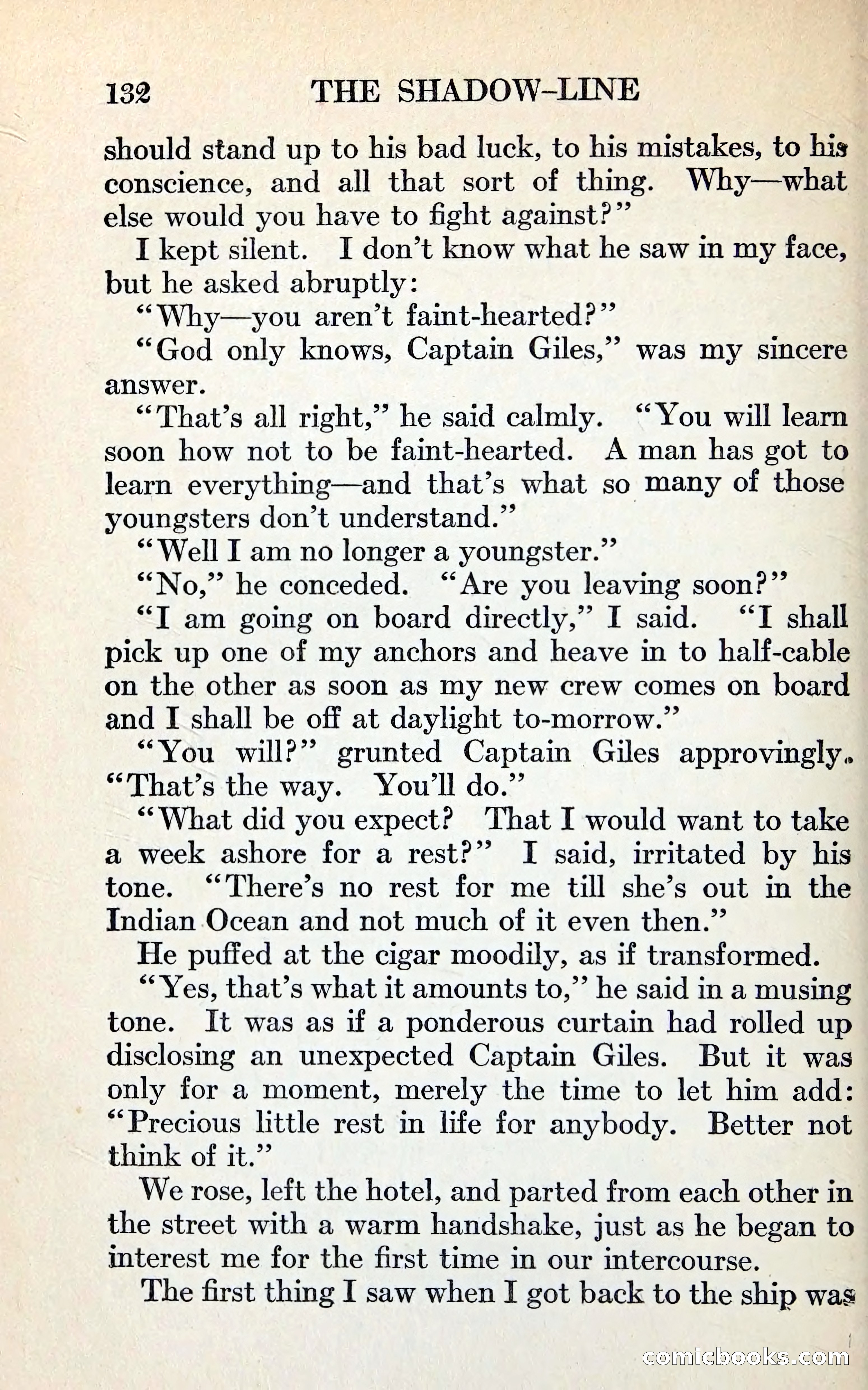 The Shadow-Line — page 147 of 148