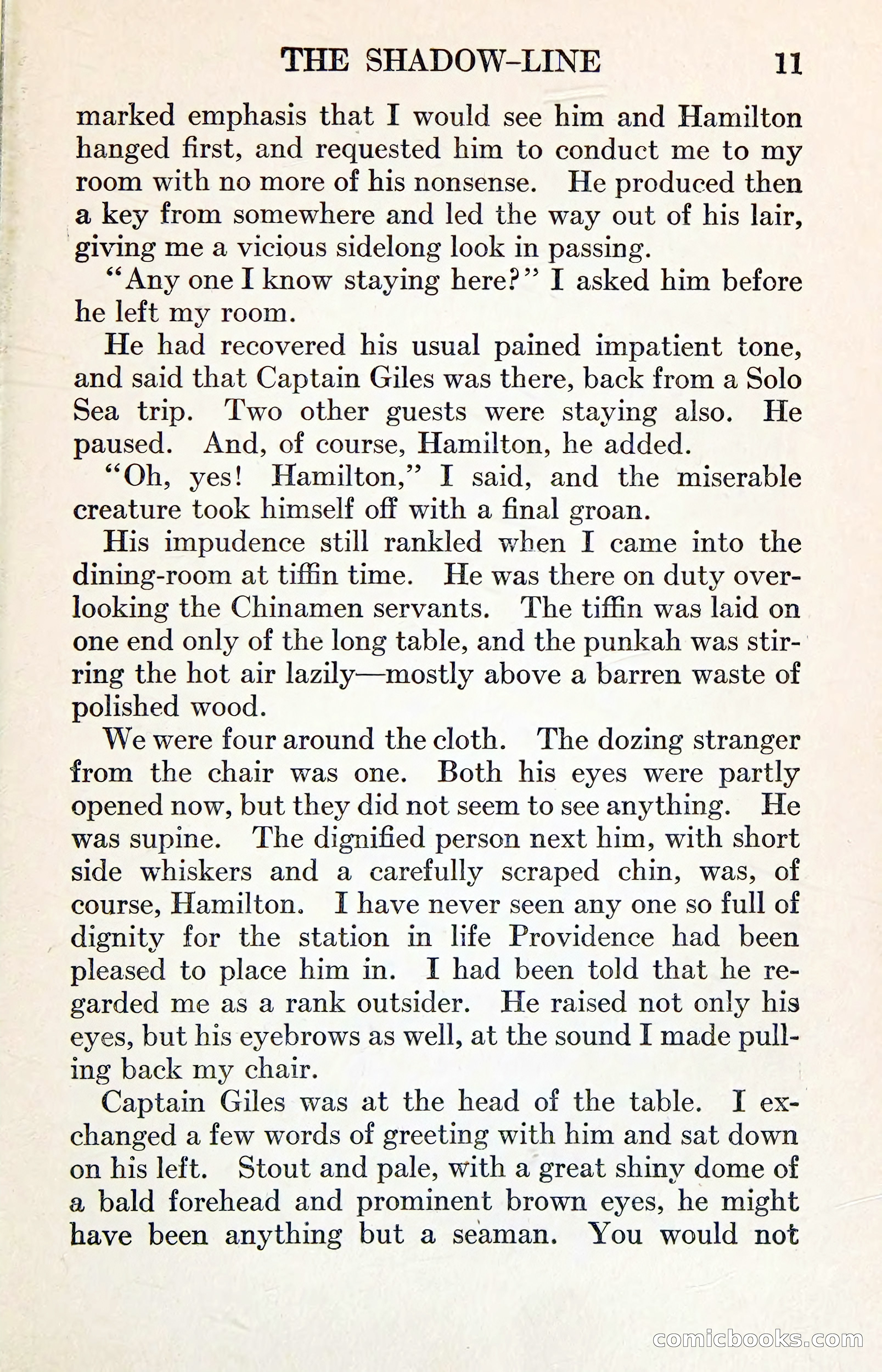 The Shadow-Line — page 25 of 149