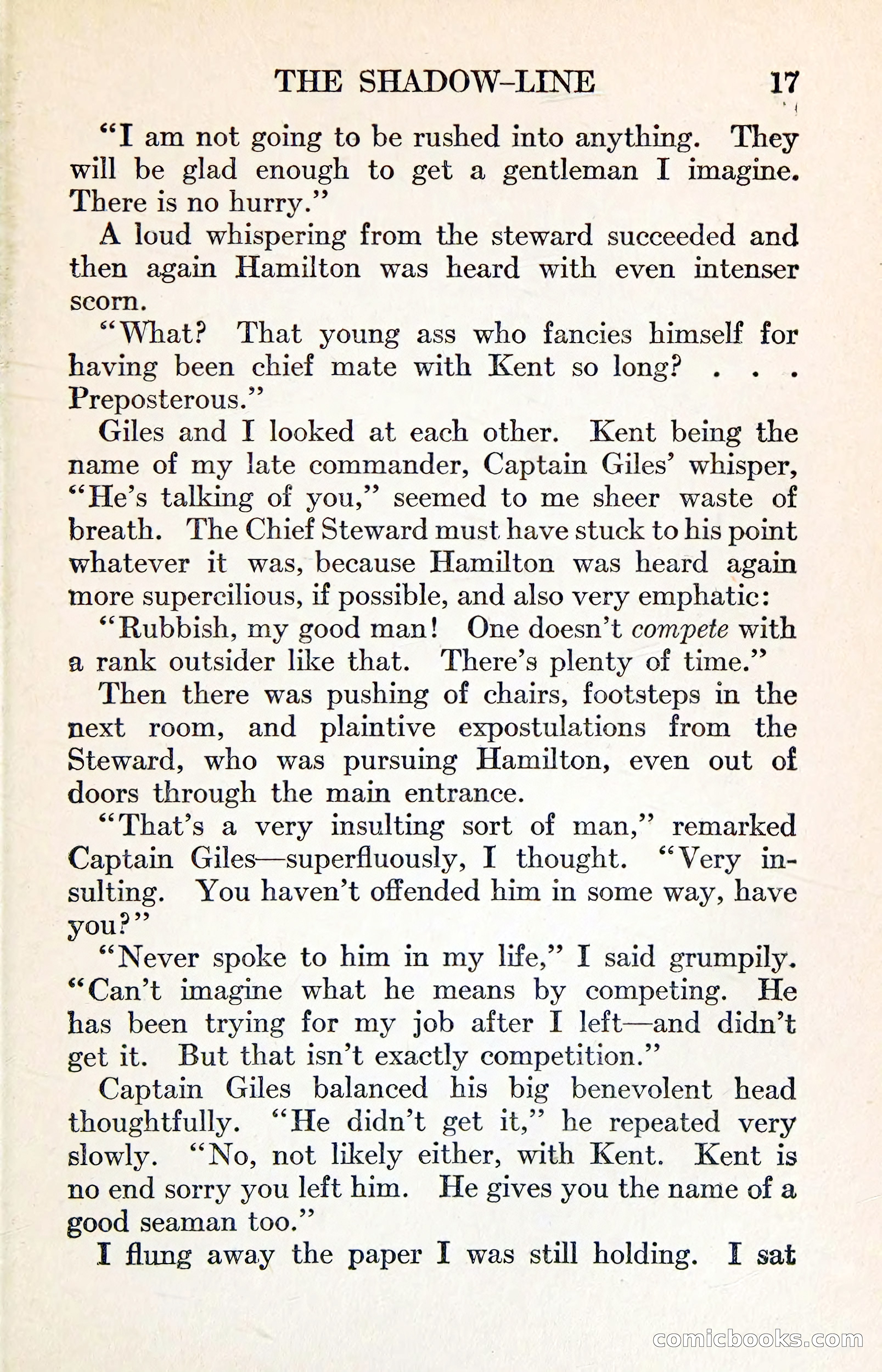 The Shadow-Line — page 31 of 149