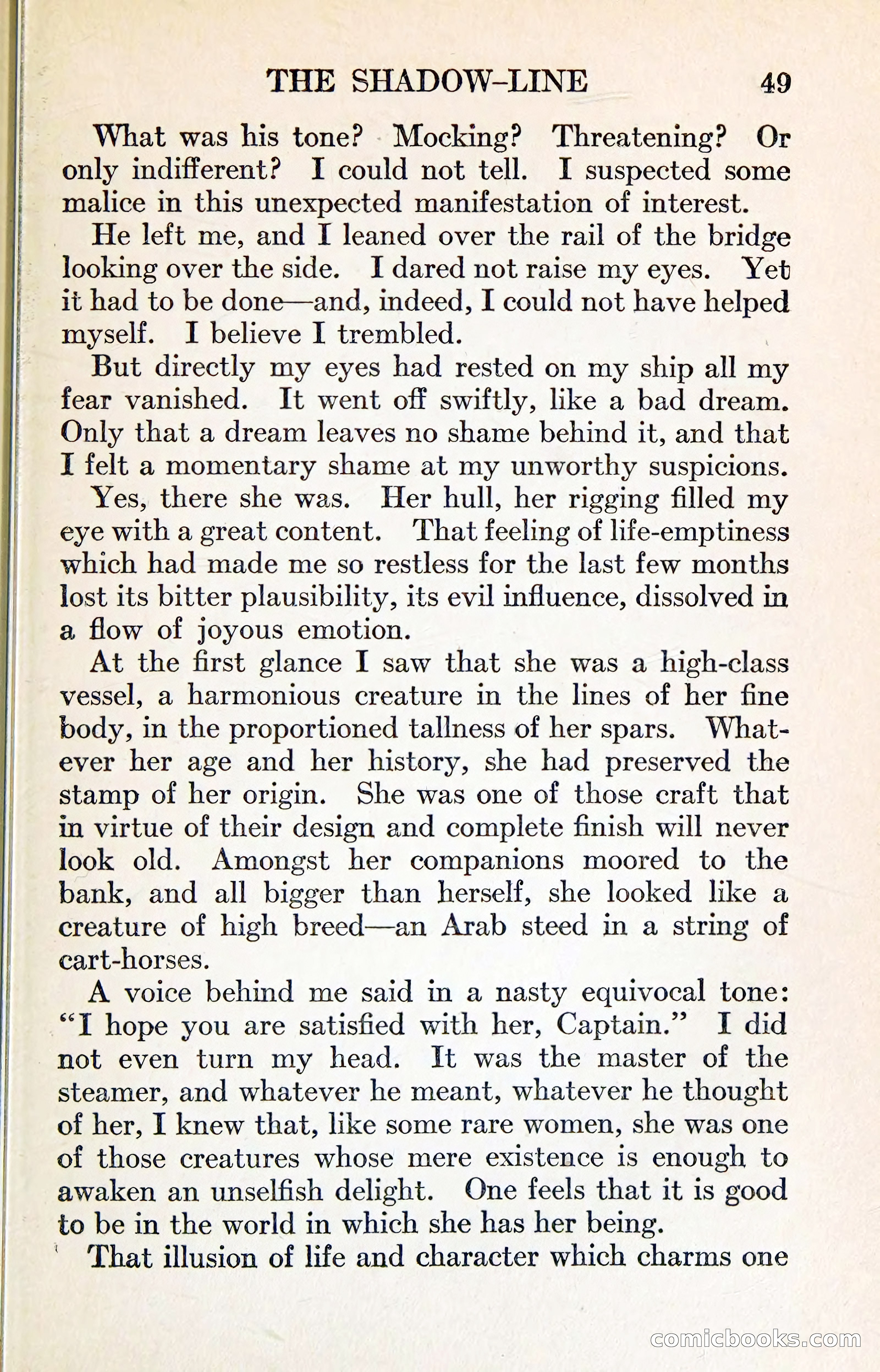 The Shadow-Line — page 63 of 149