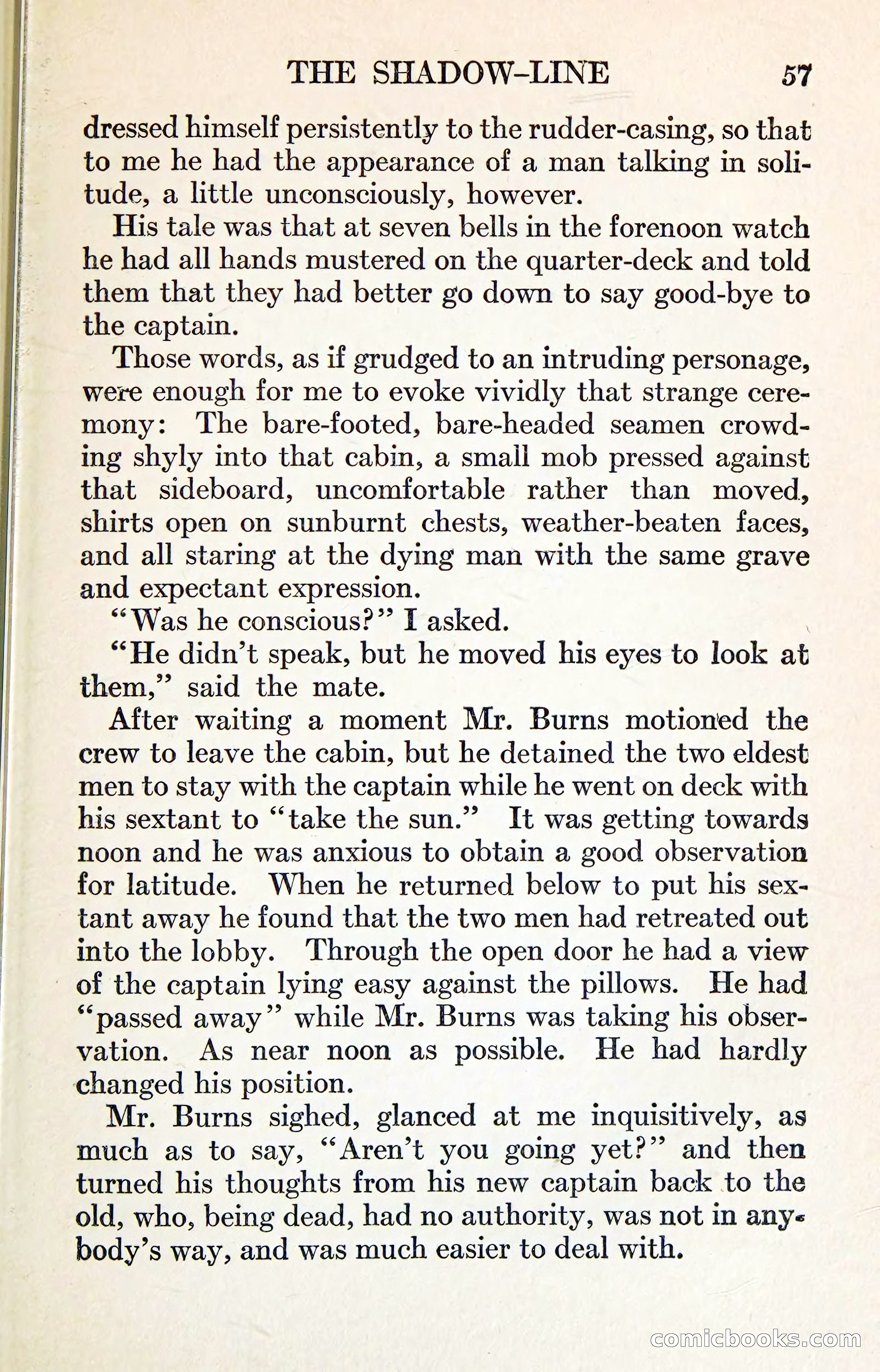 The Shadow-Line — page 71 of 149