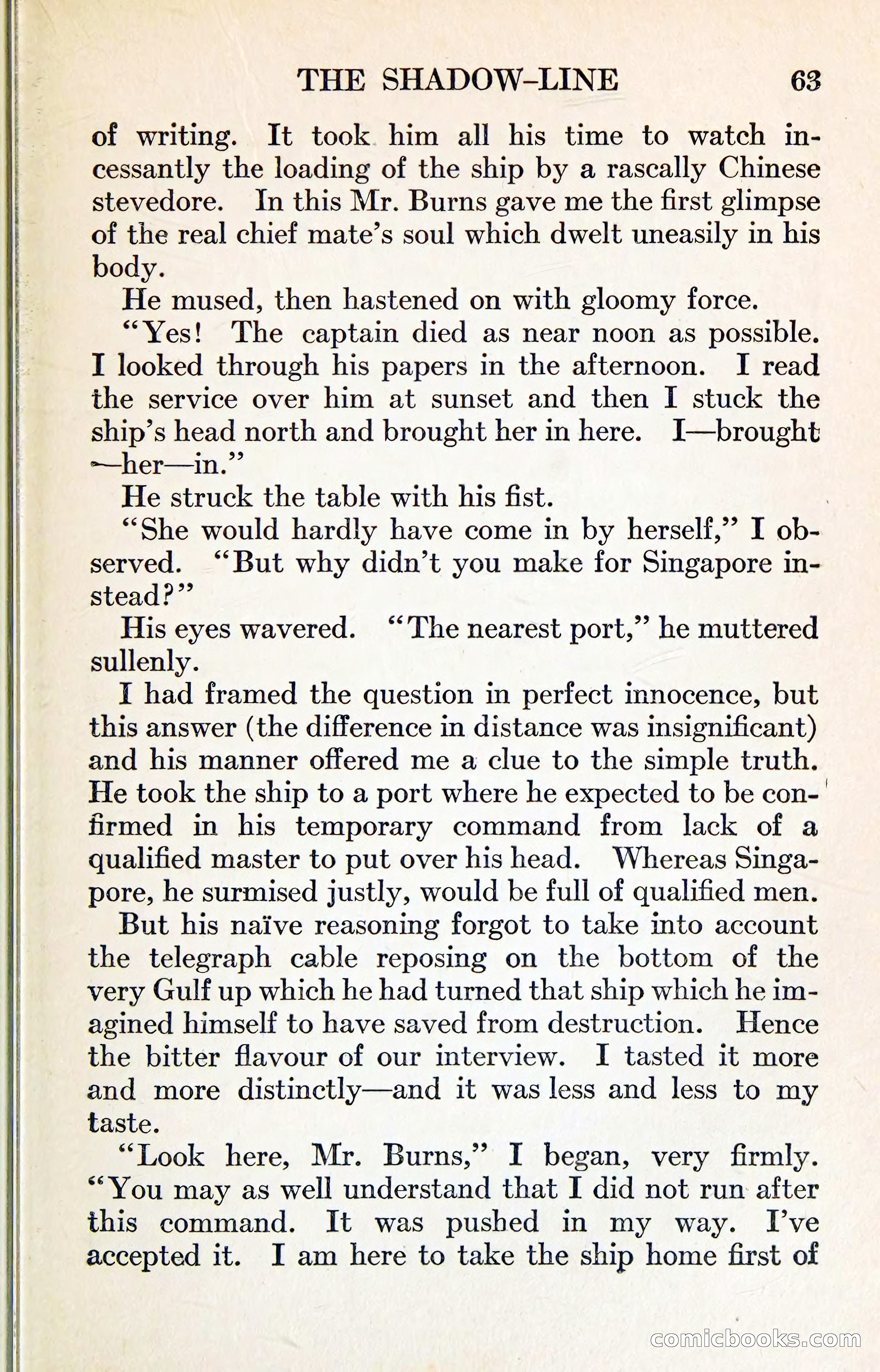The Shadow-Line — page 77 of 149