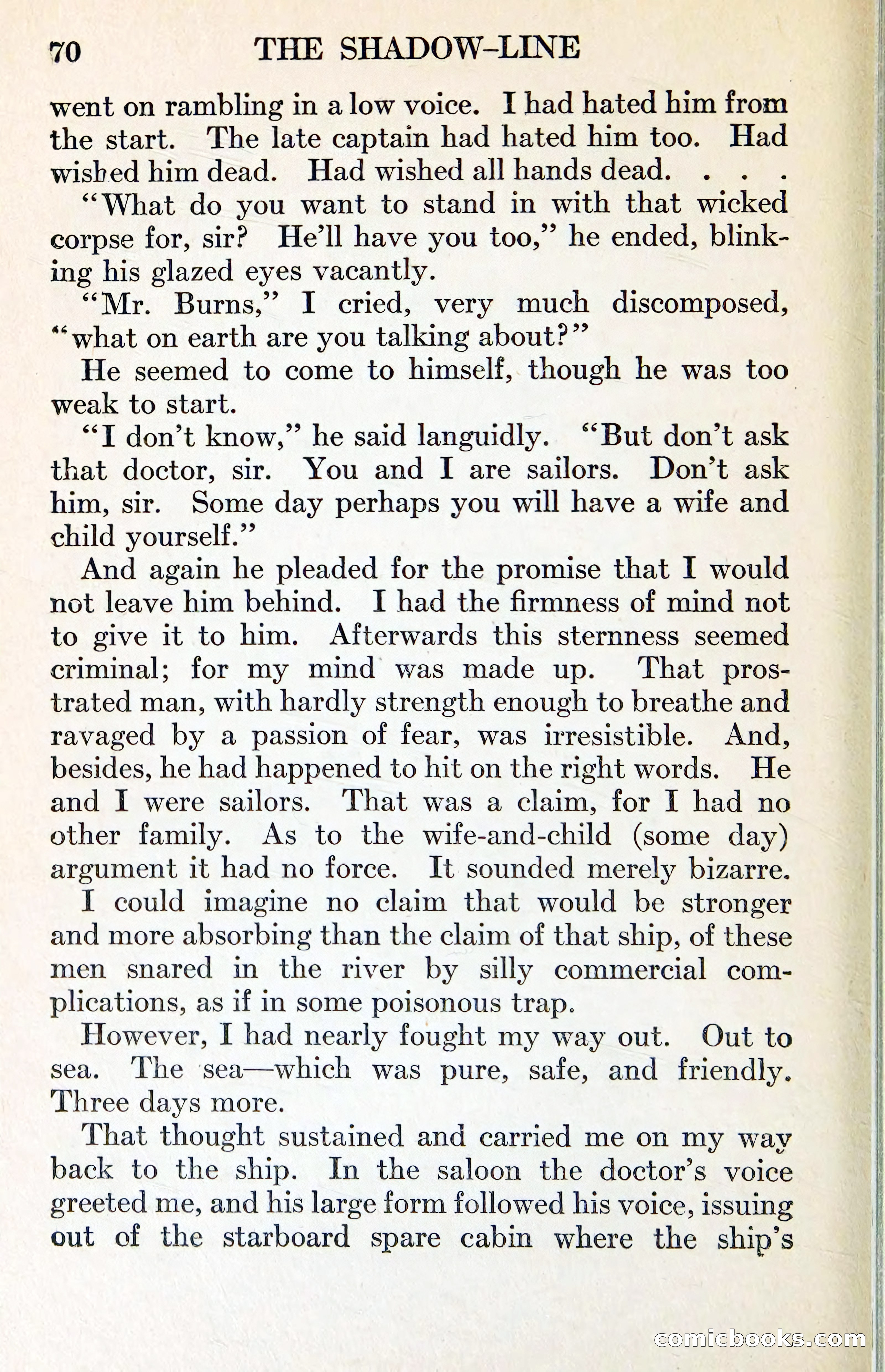 The Shadow-Line — page 84 of 149