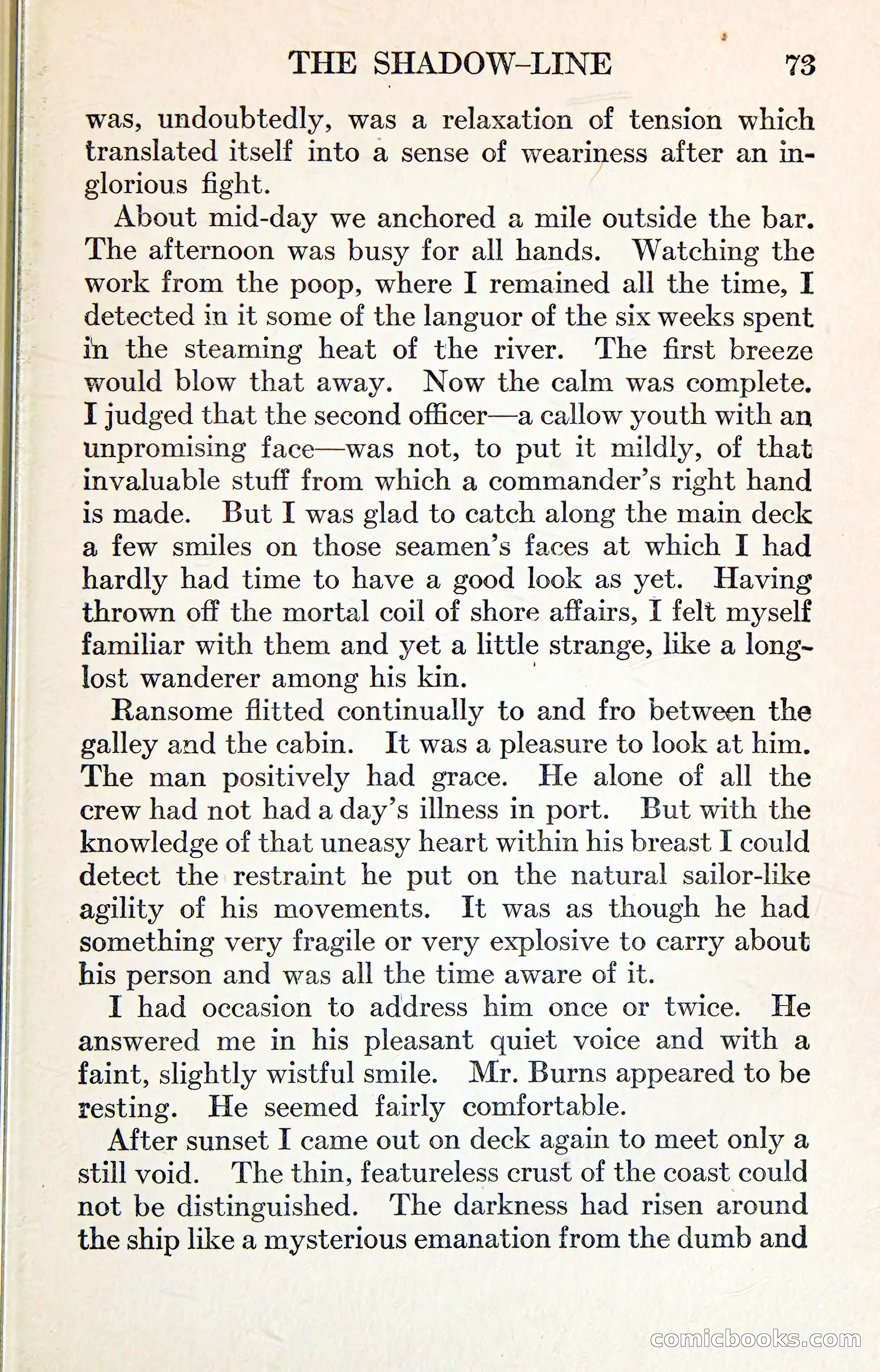 The Shadow-Line — page 87 of 149
