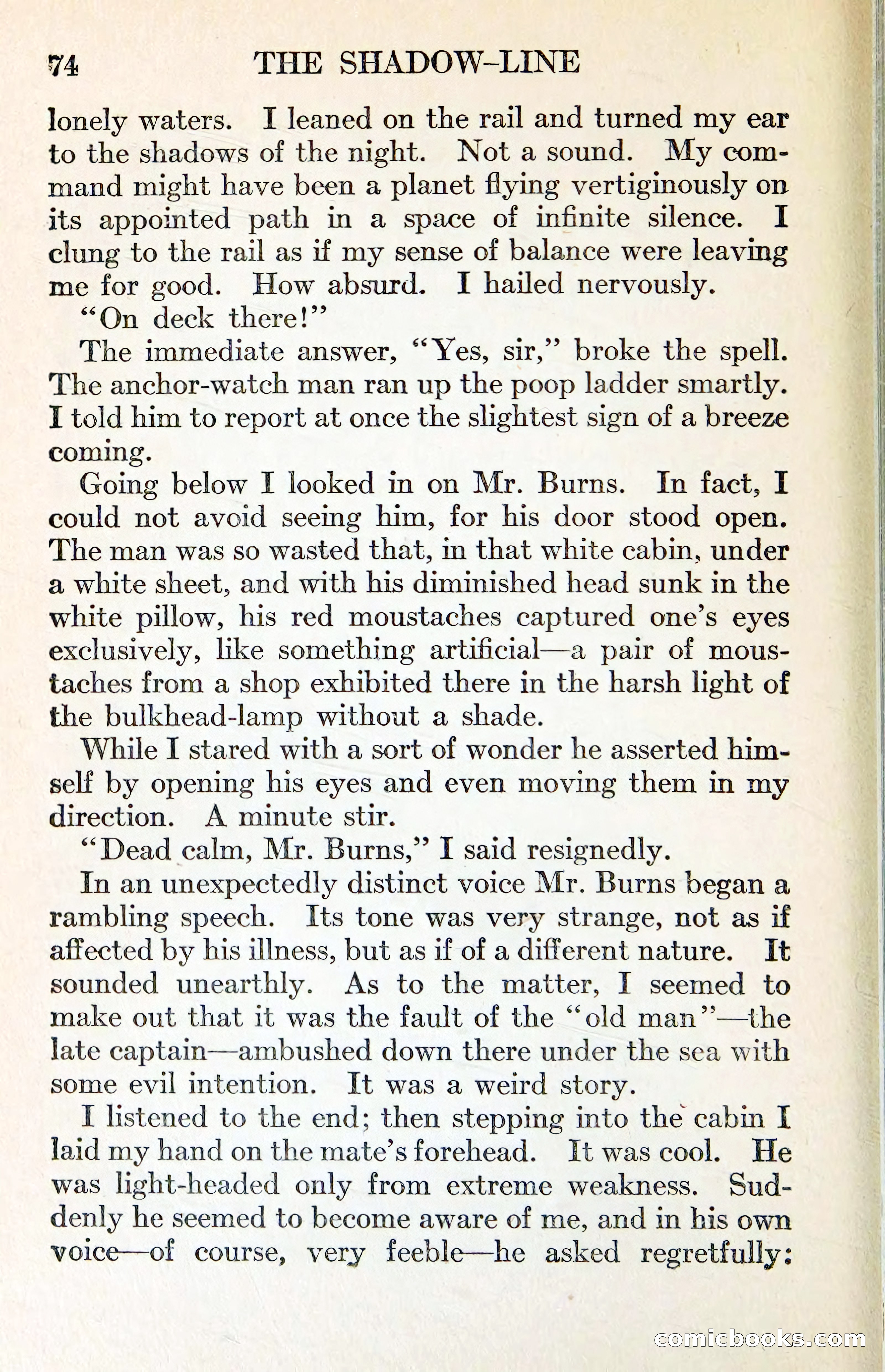 The Shadow-Line — page 88 of 149