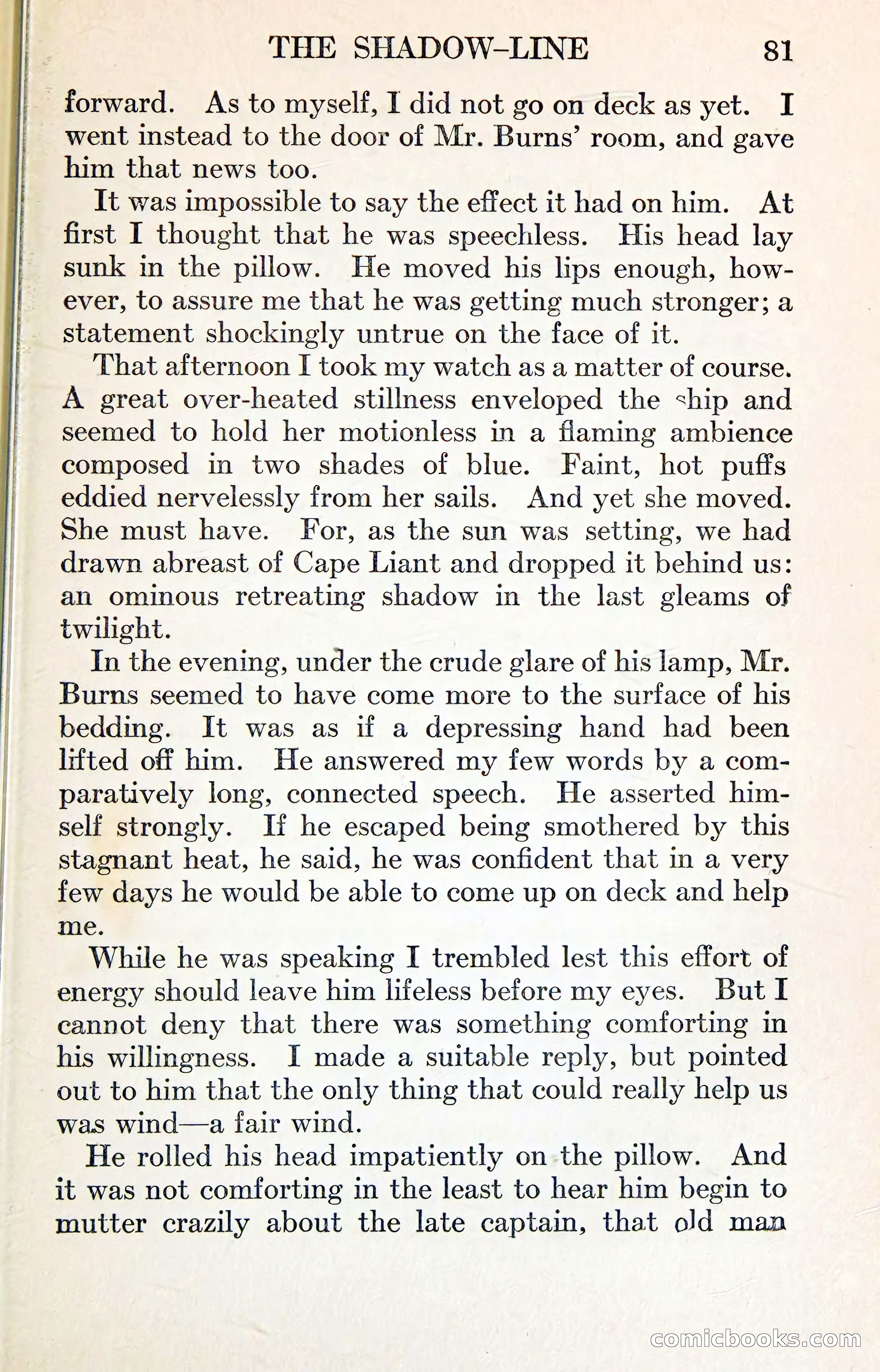 The Shadow-Line — page 95 of 149