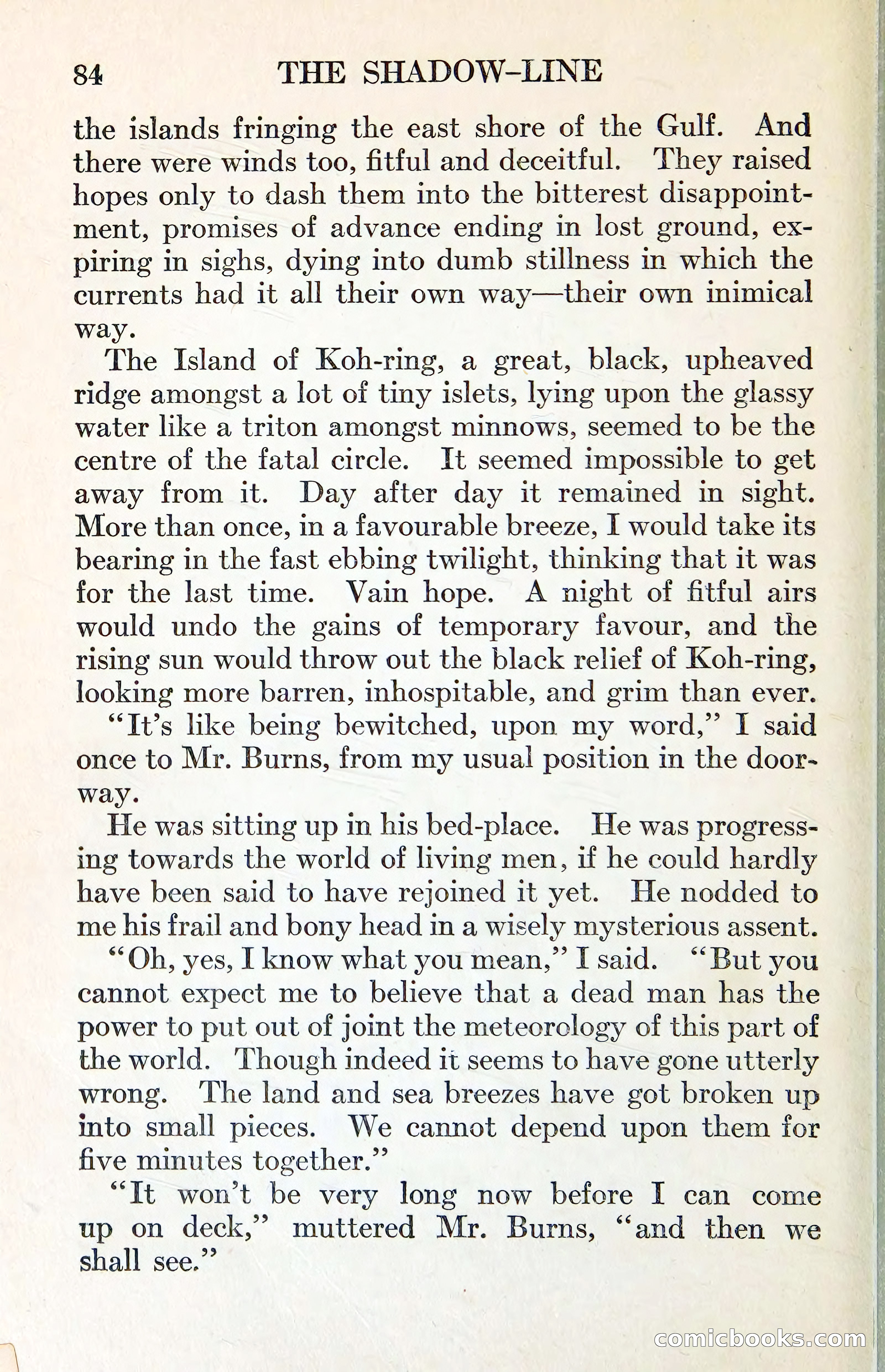 The Shadow-Line — page 98 of 149