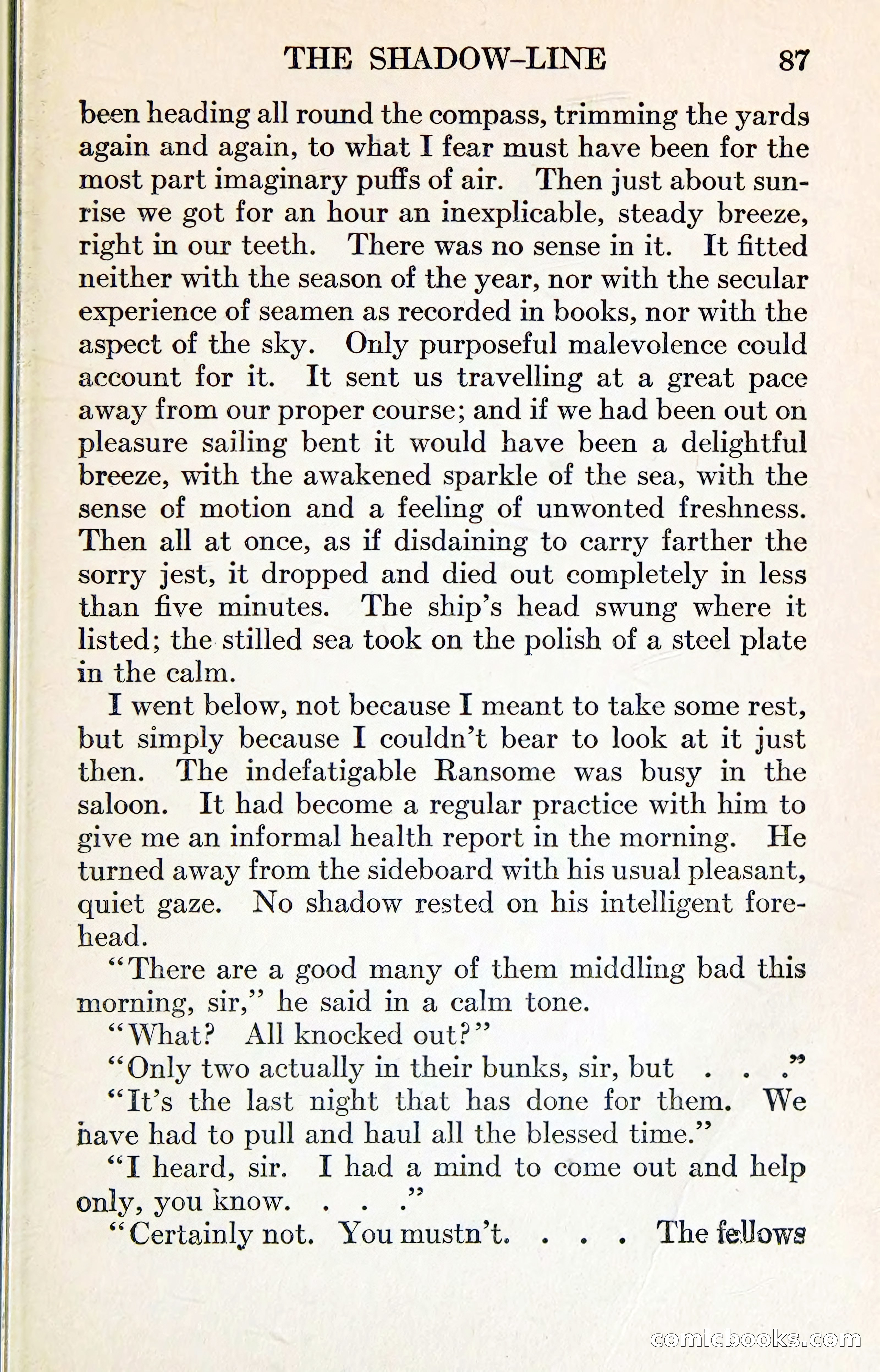 The Shadow-Line — page 101 of 149