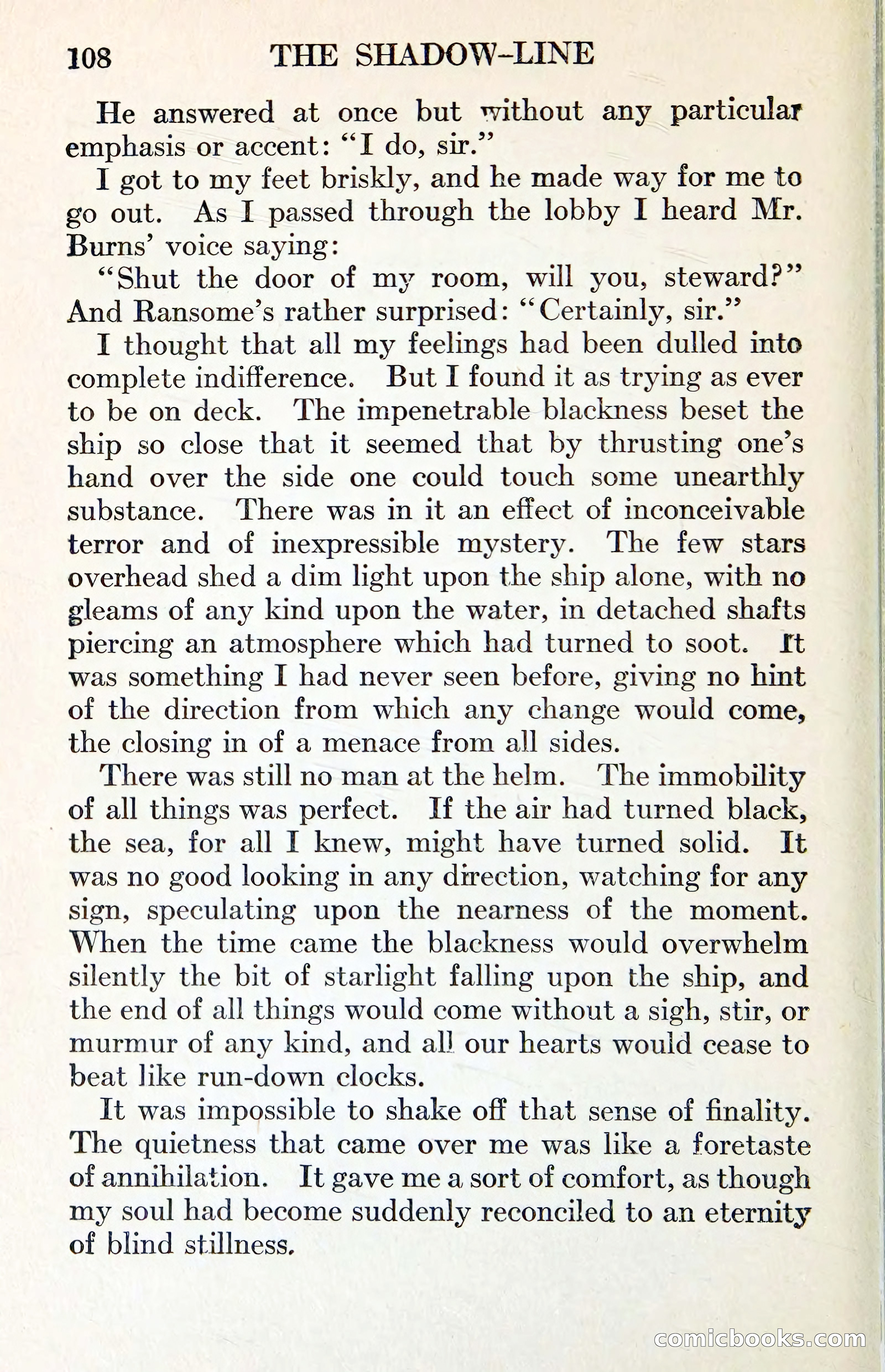The Shadow-Line — page 122 of 149