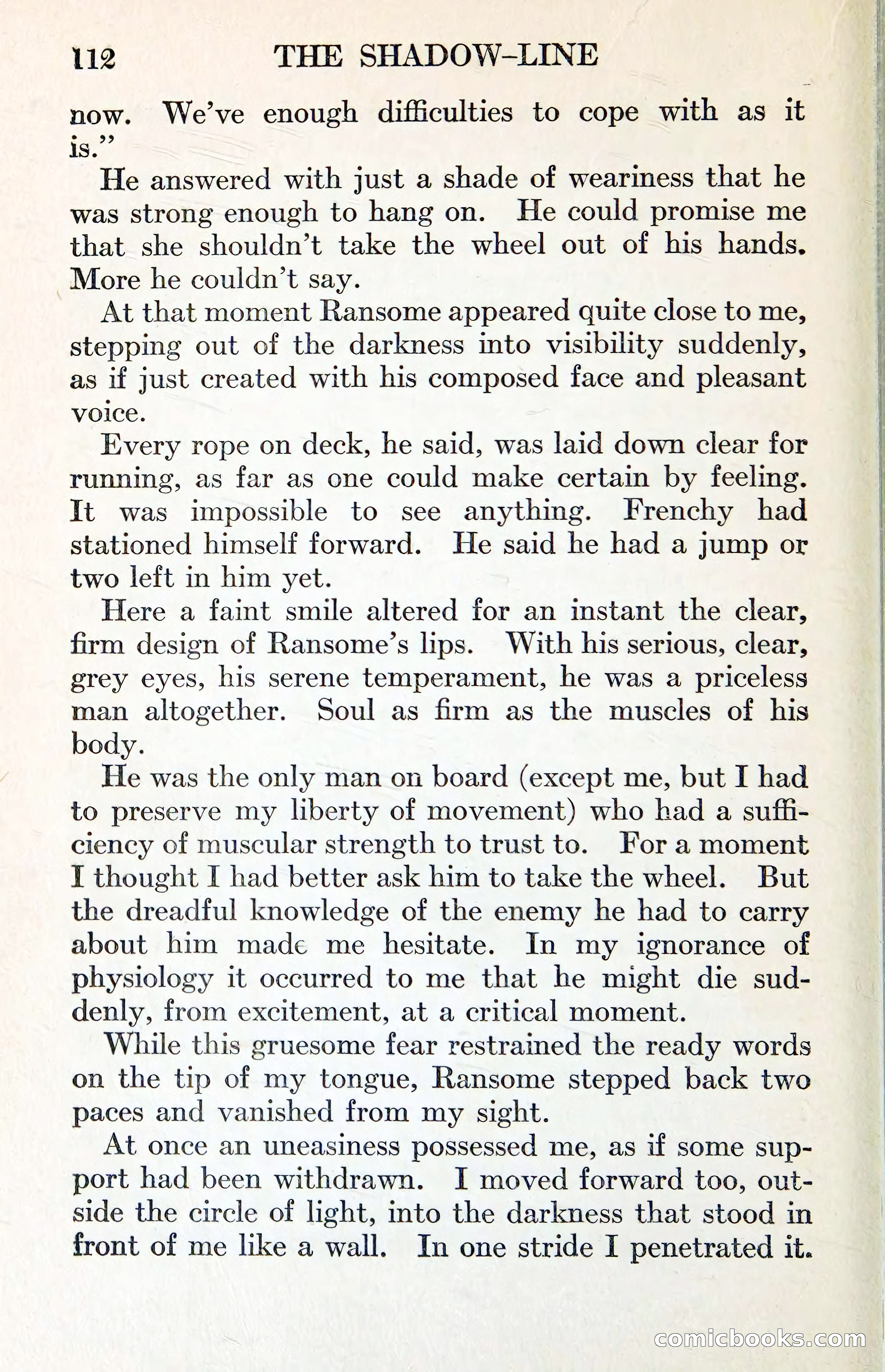 The Shadow-Line — page 126 of 149