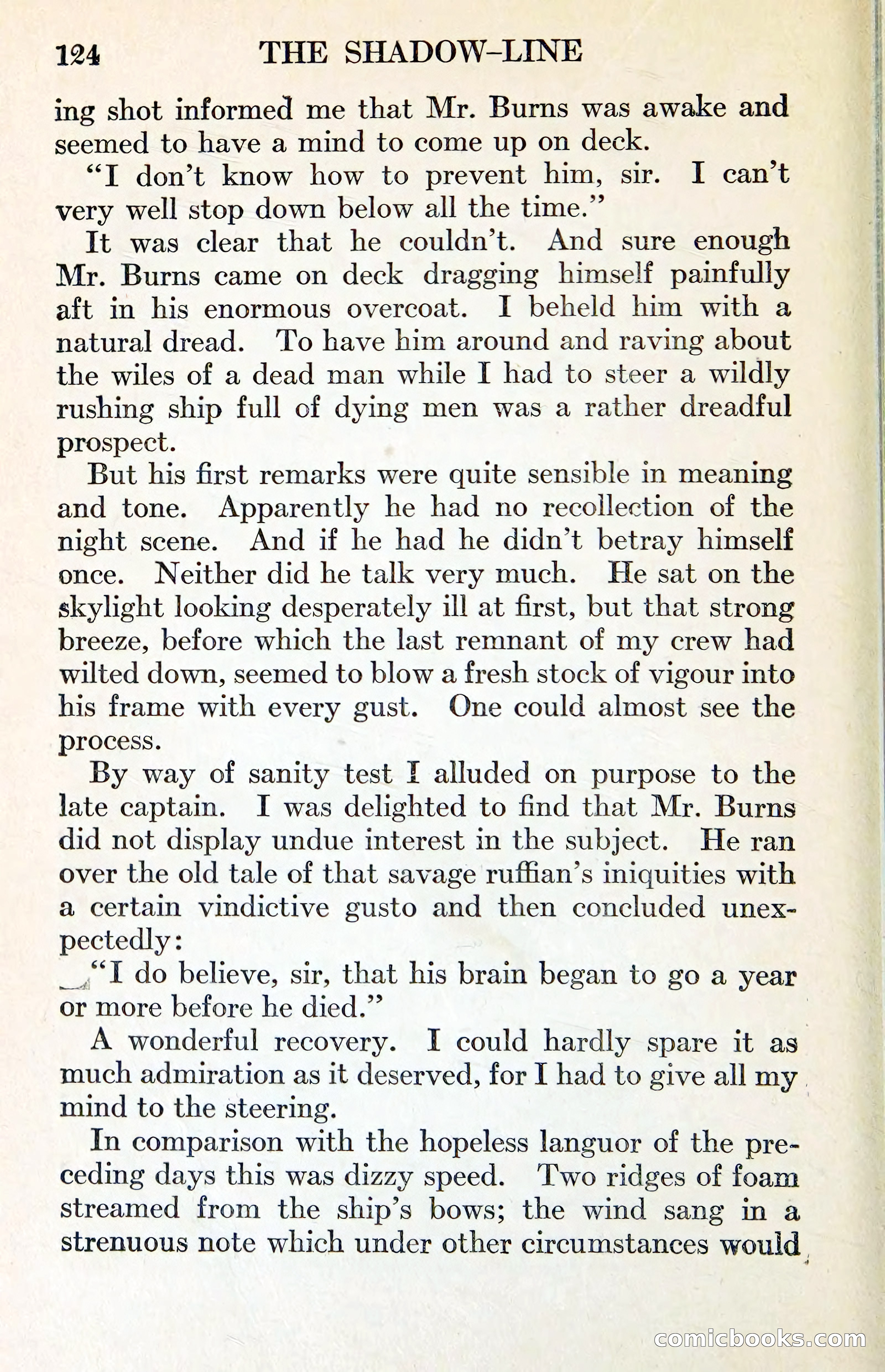 The Shadow-Line — page 138 of 149