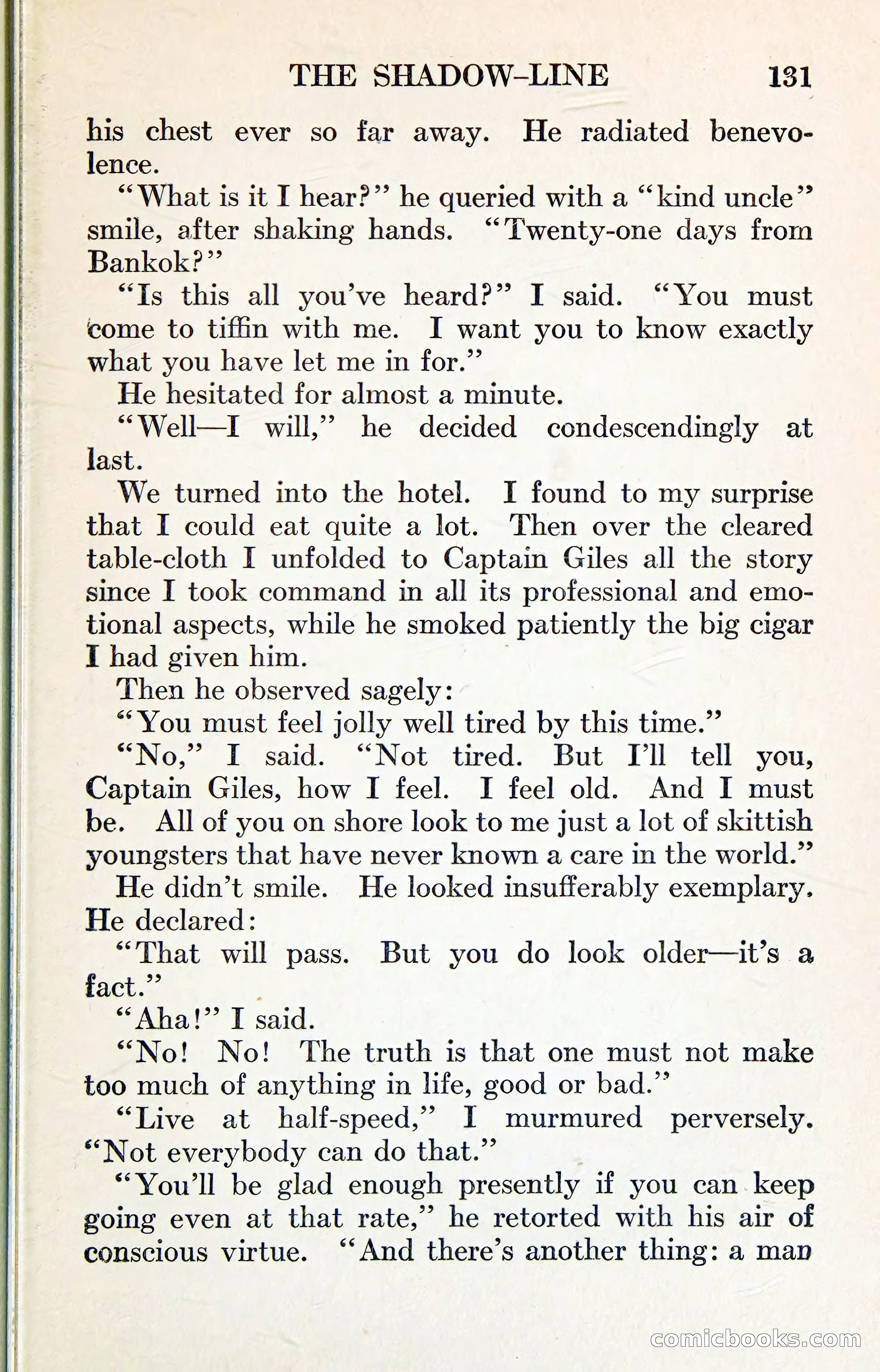 The Shadow-Line — page 145 of 149