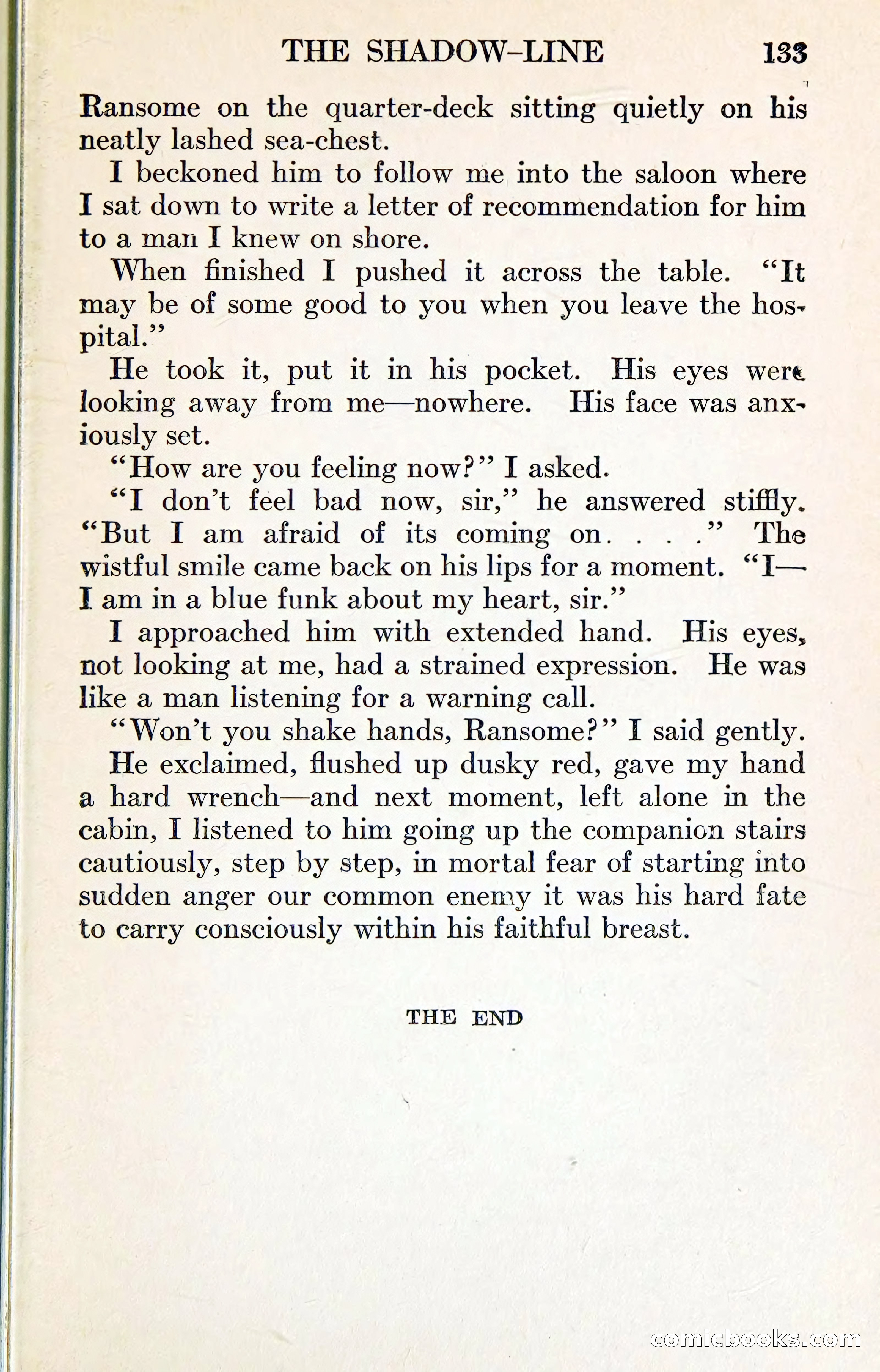 The Shadow-Line — page 147 of 149