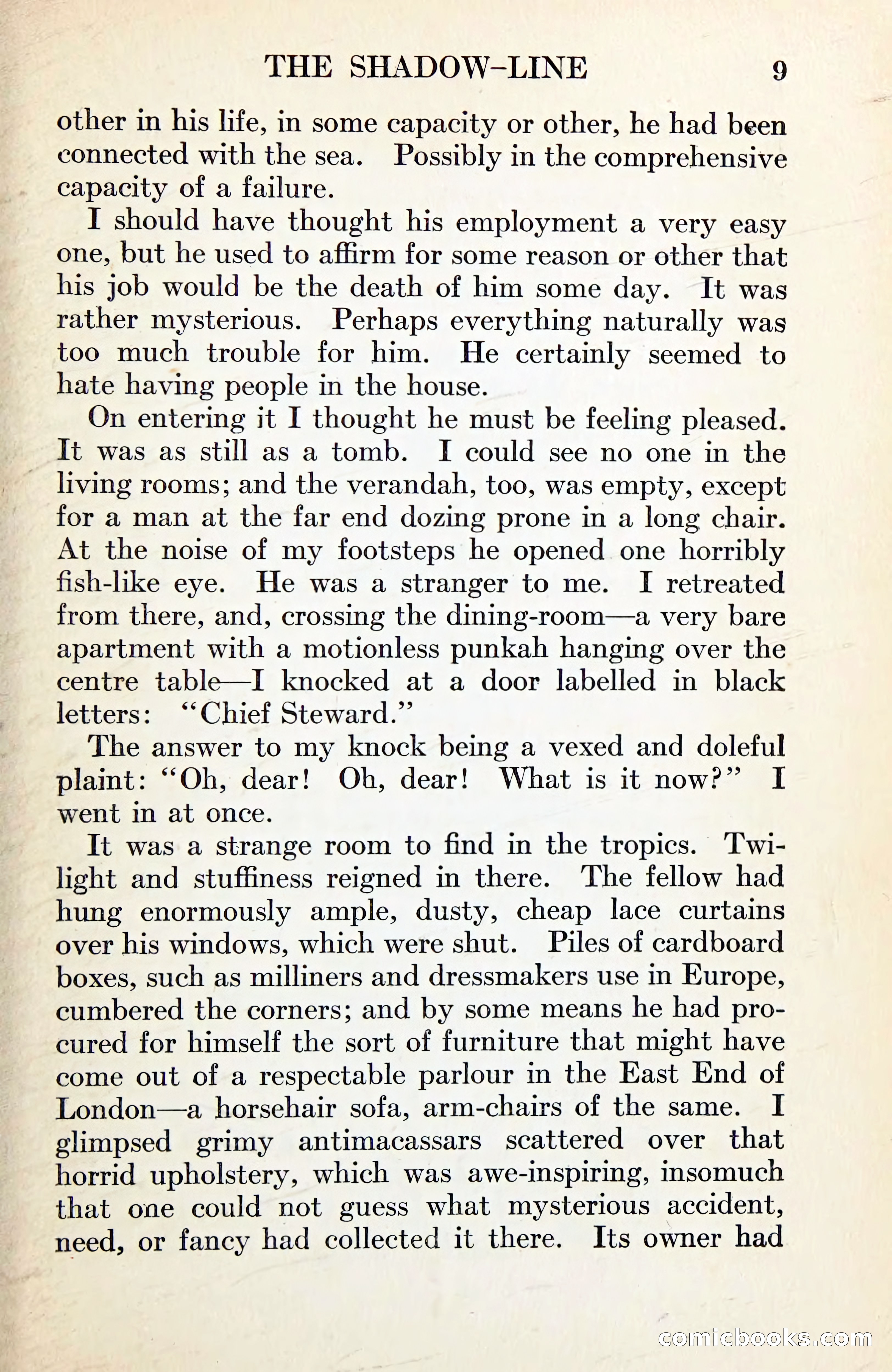 The Shadow Line: A Confession — page 23 of 153