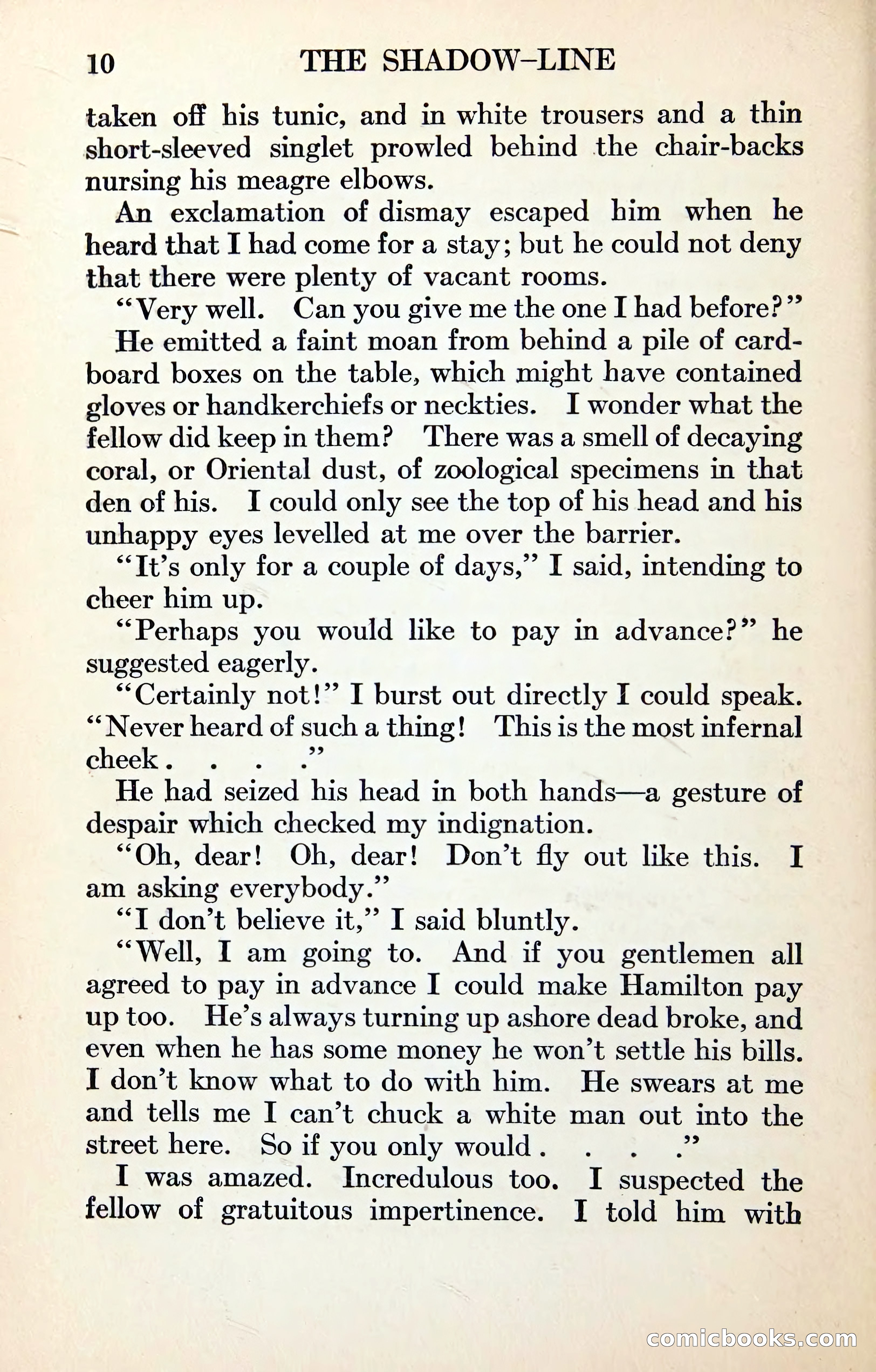 The Shadow Line: A Confession — page 24 of 153