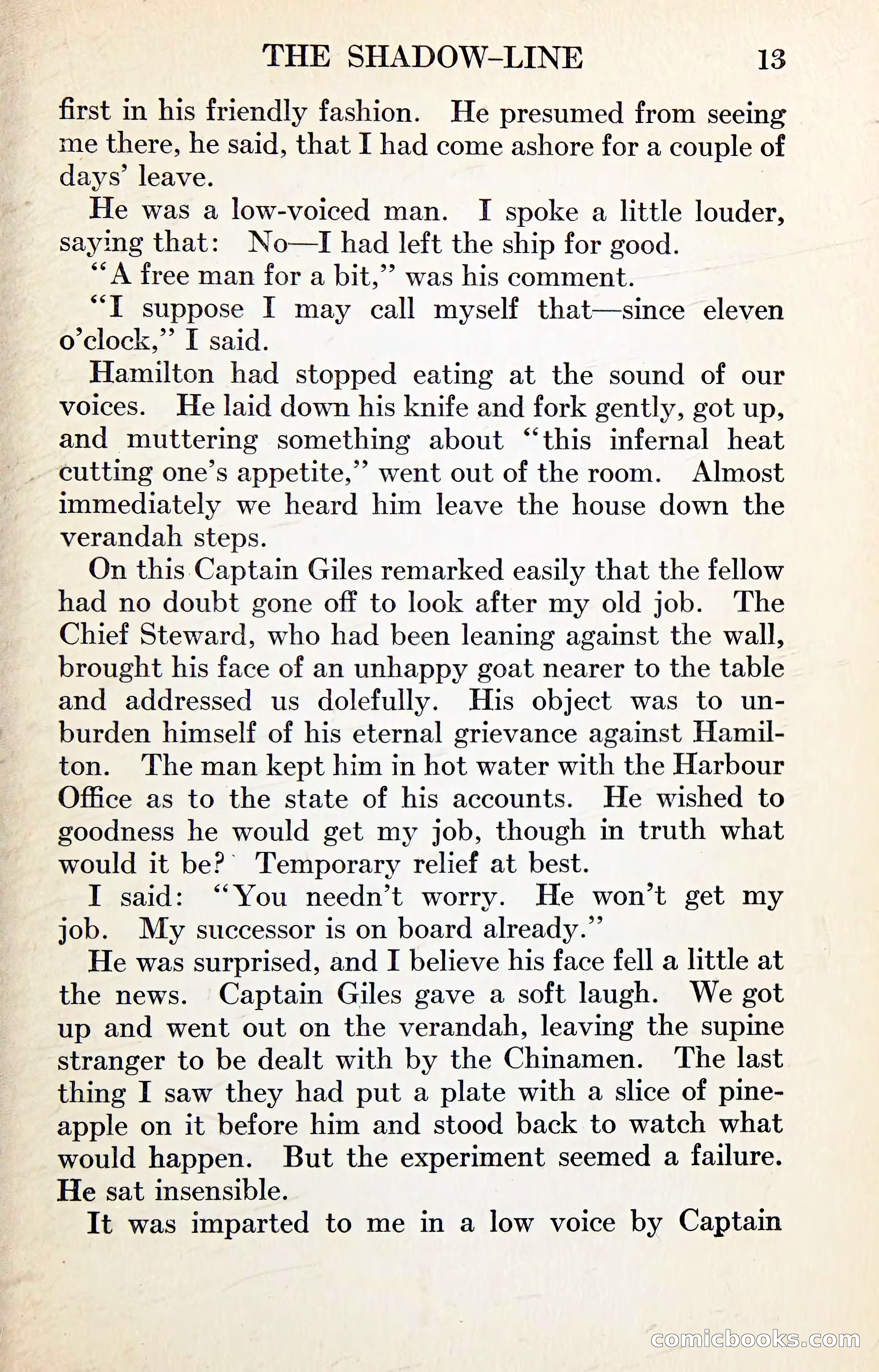 The Shadow Line: A Confession — page 27 of 153