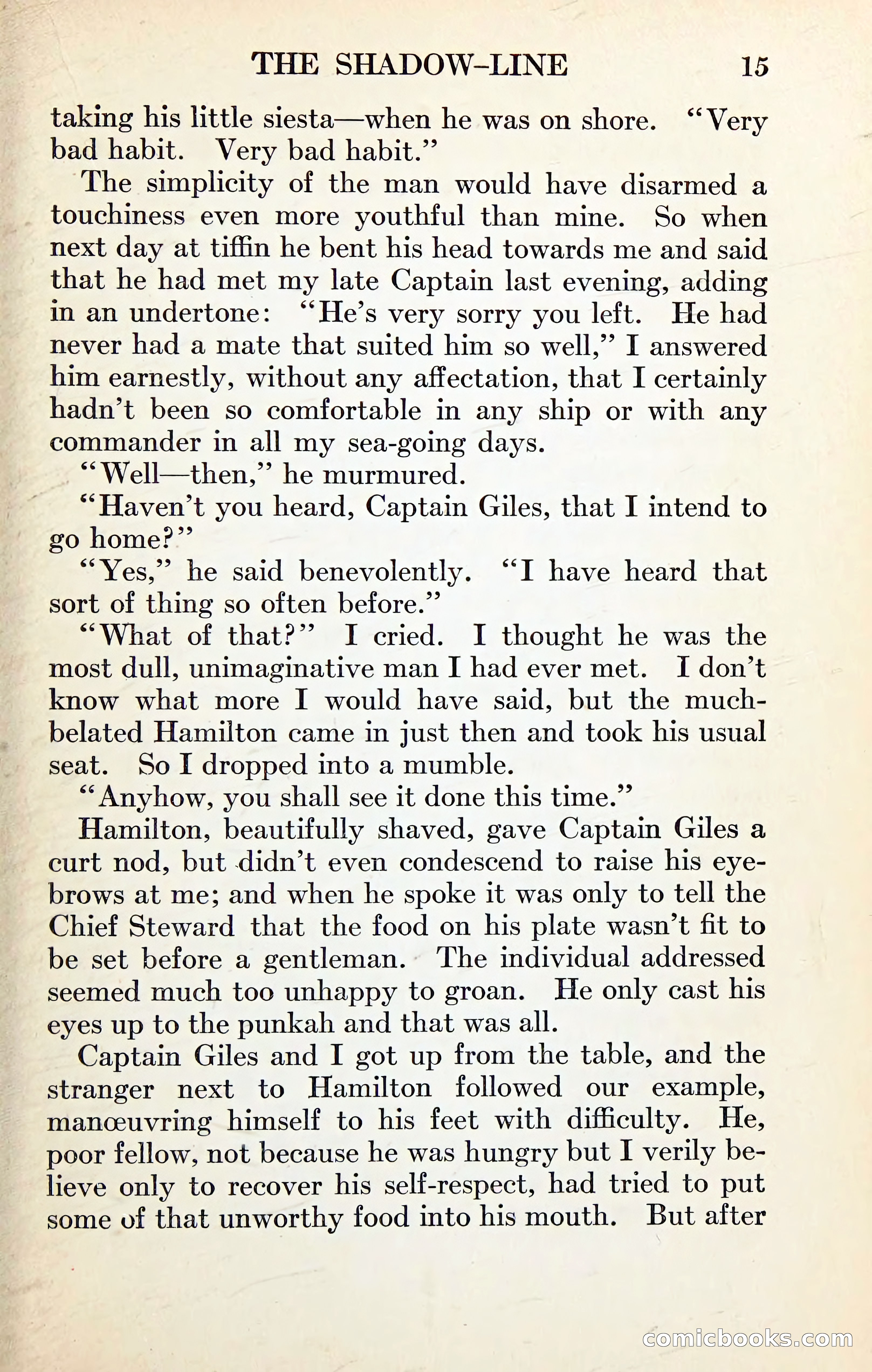 The Shadow Line: A Confession — page 29 of 153