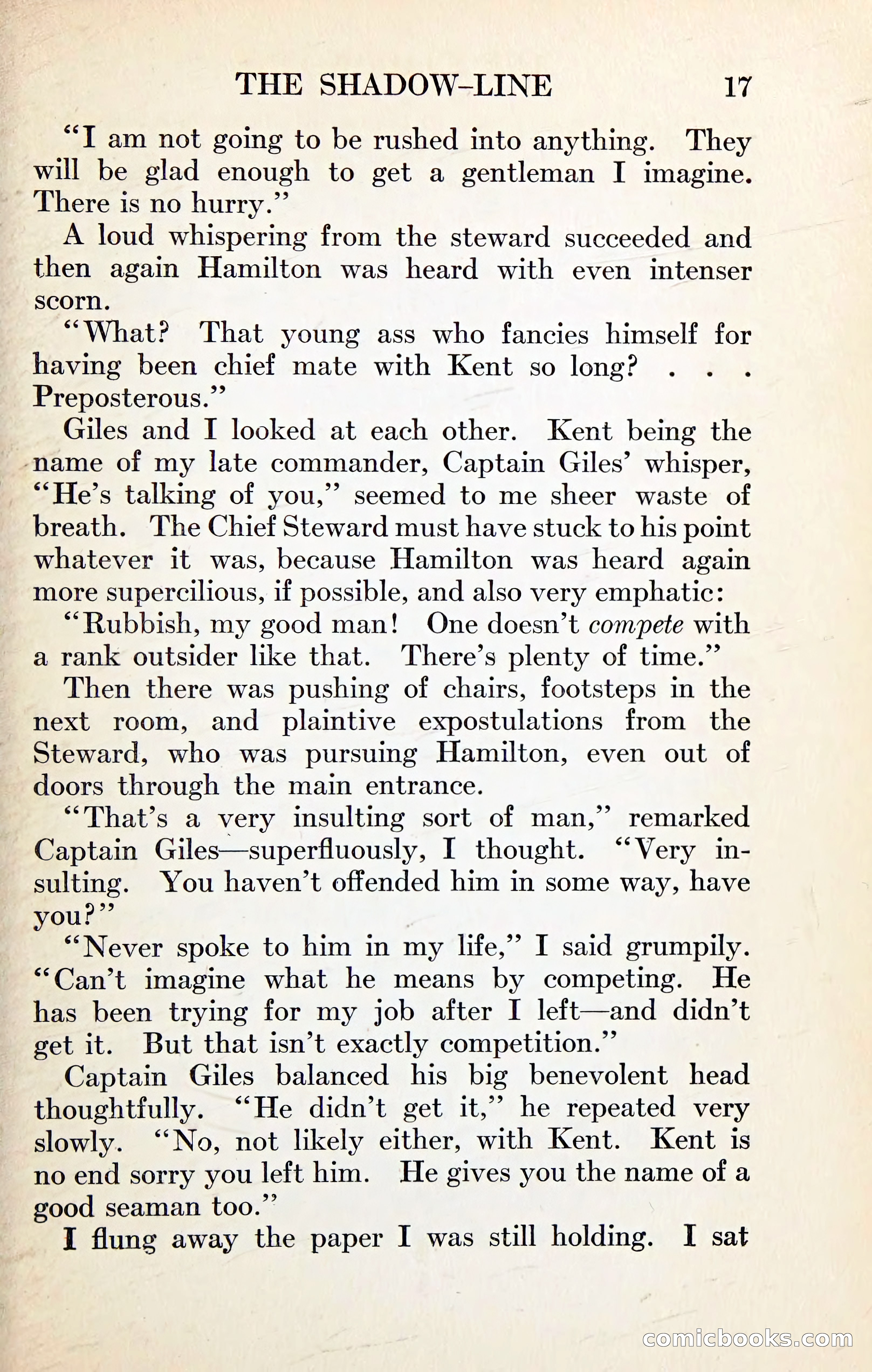 The Shadow Line: A Confession — page 31 of 153