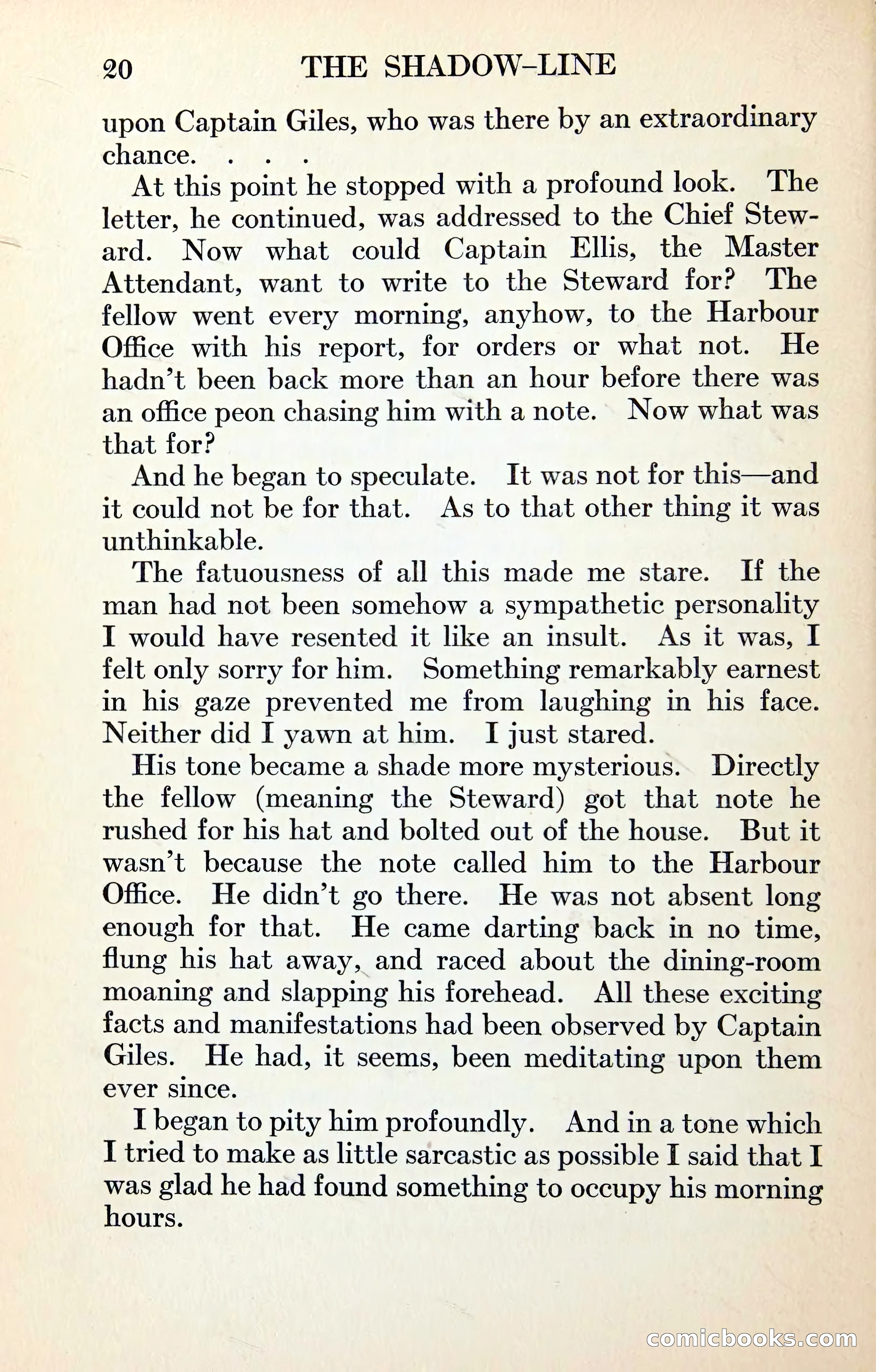 The Shadow Line: A Confession — page 34 of 153