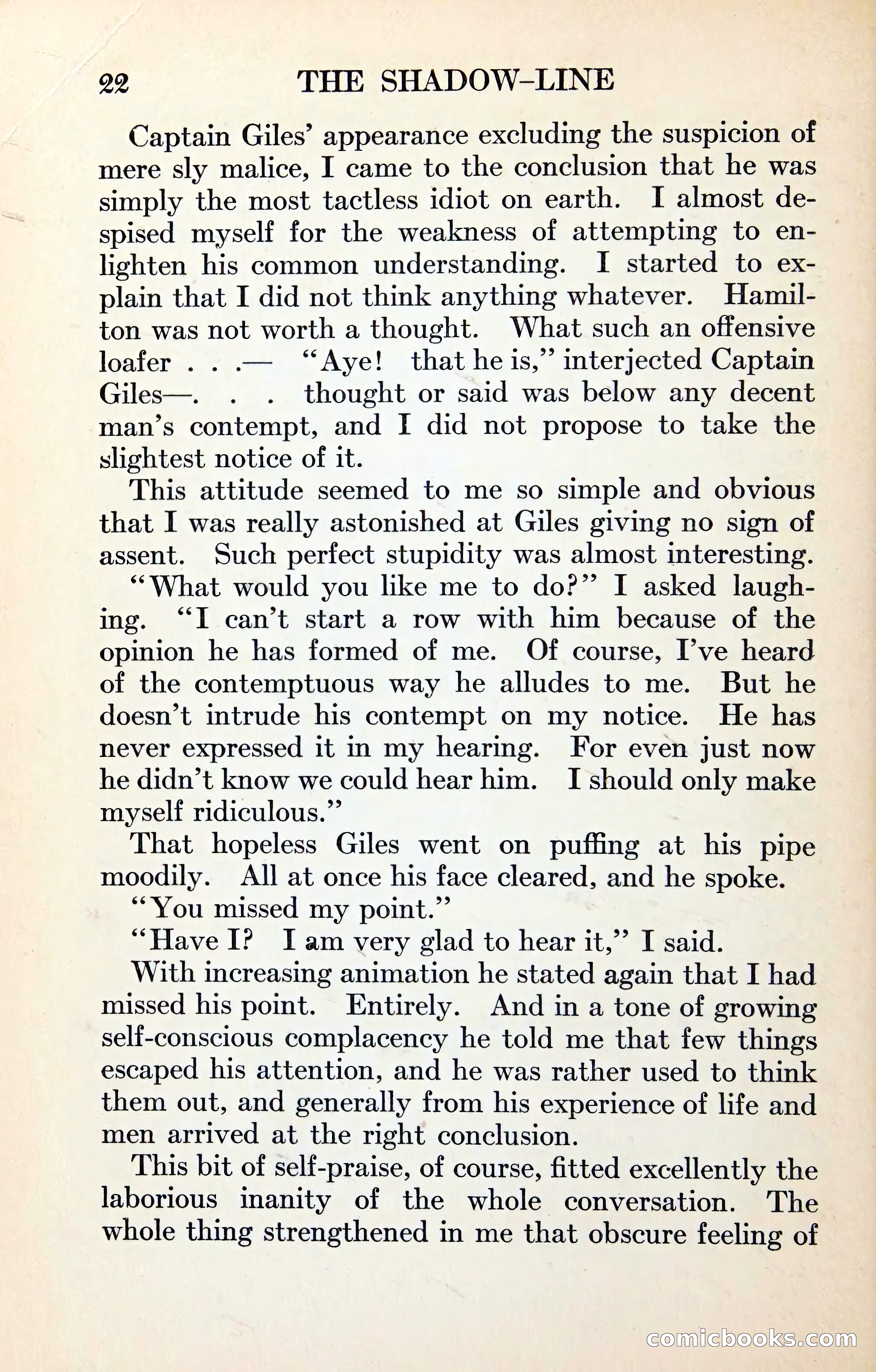 The Shadow Line: A Confession — page 36 of 153