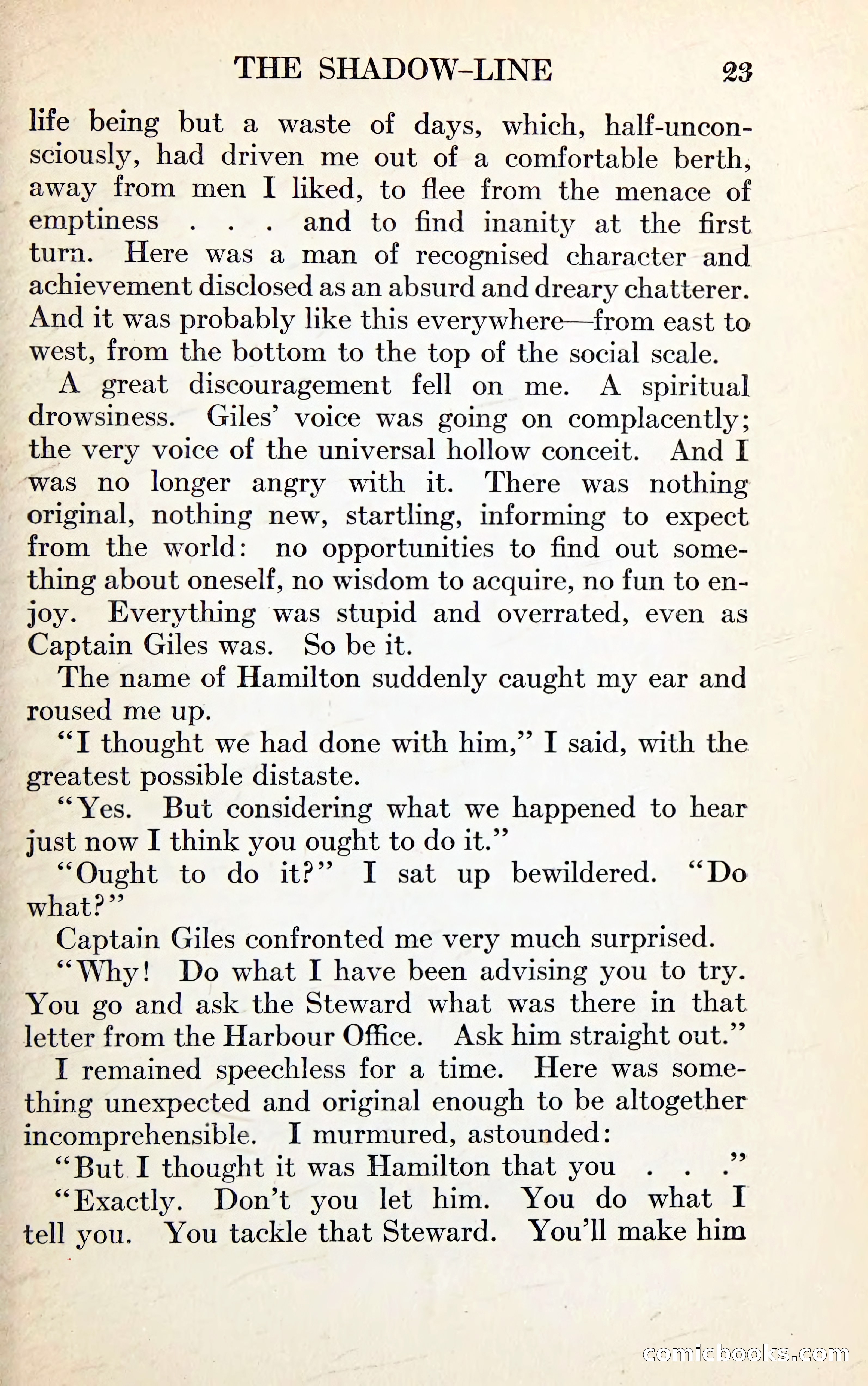 The Shadow Line: A Confession — page 37 of 153