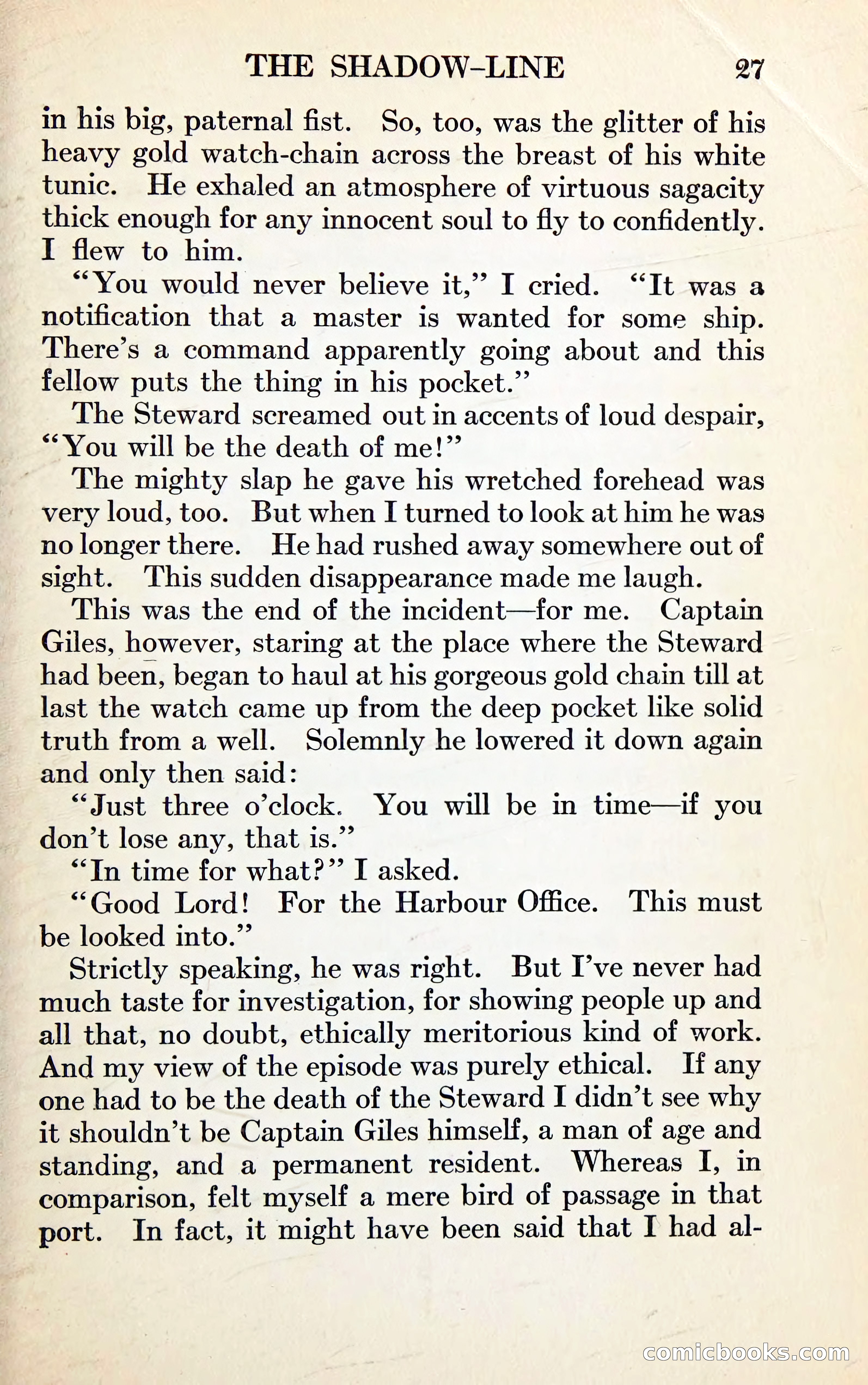 The Shadow Line: A Confession — page 41 of 153