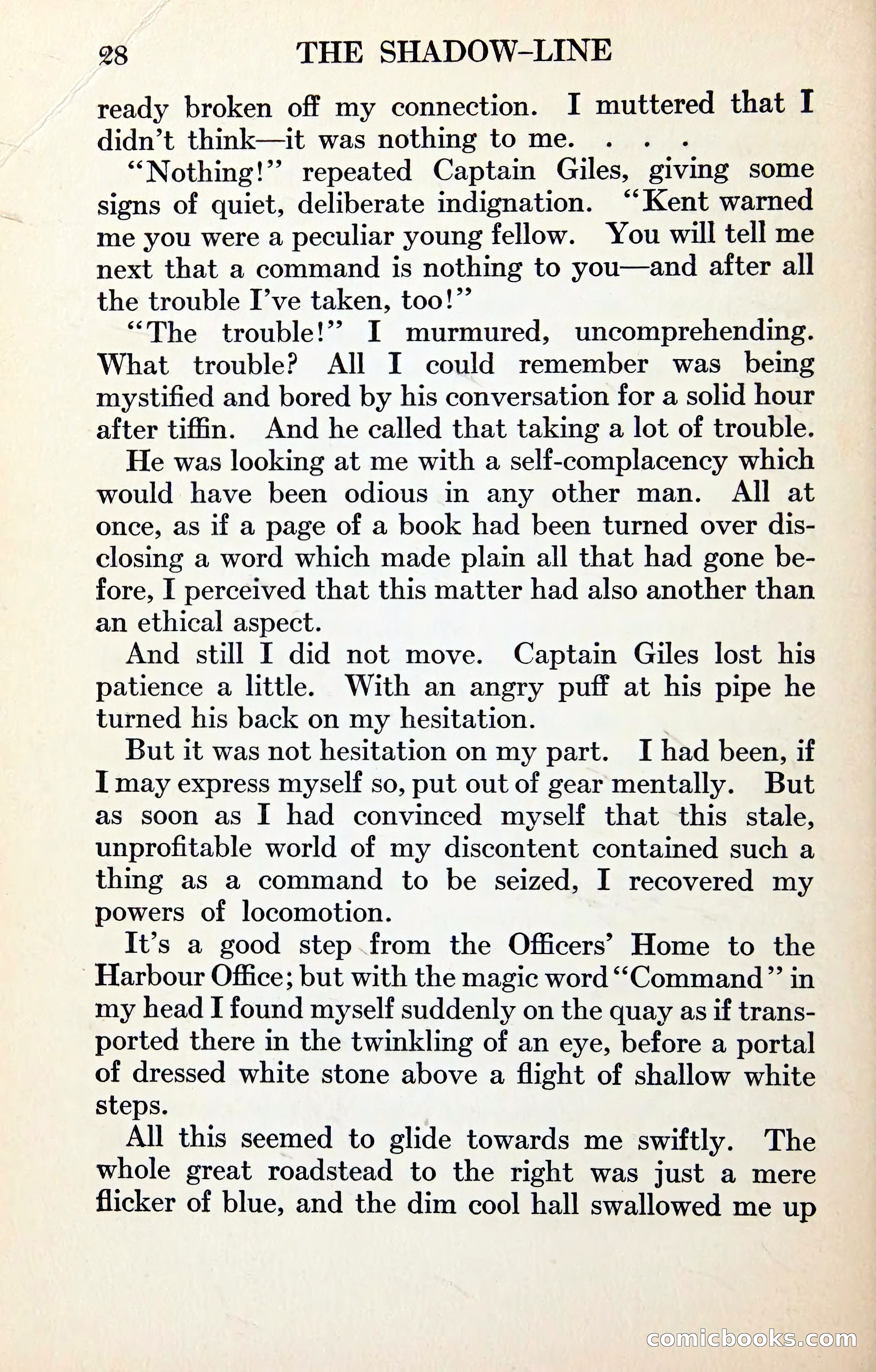 The Shadow Line: A Confession — page 42 of 153
