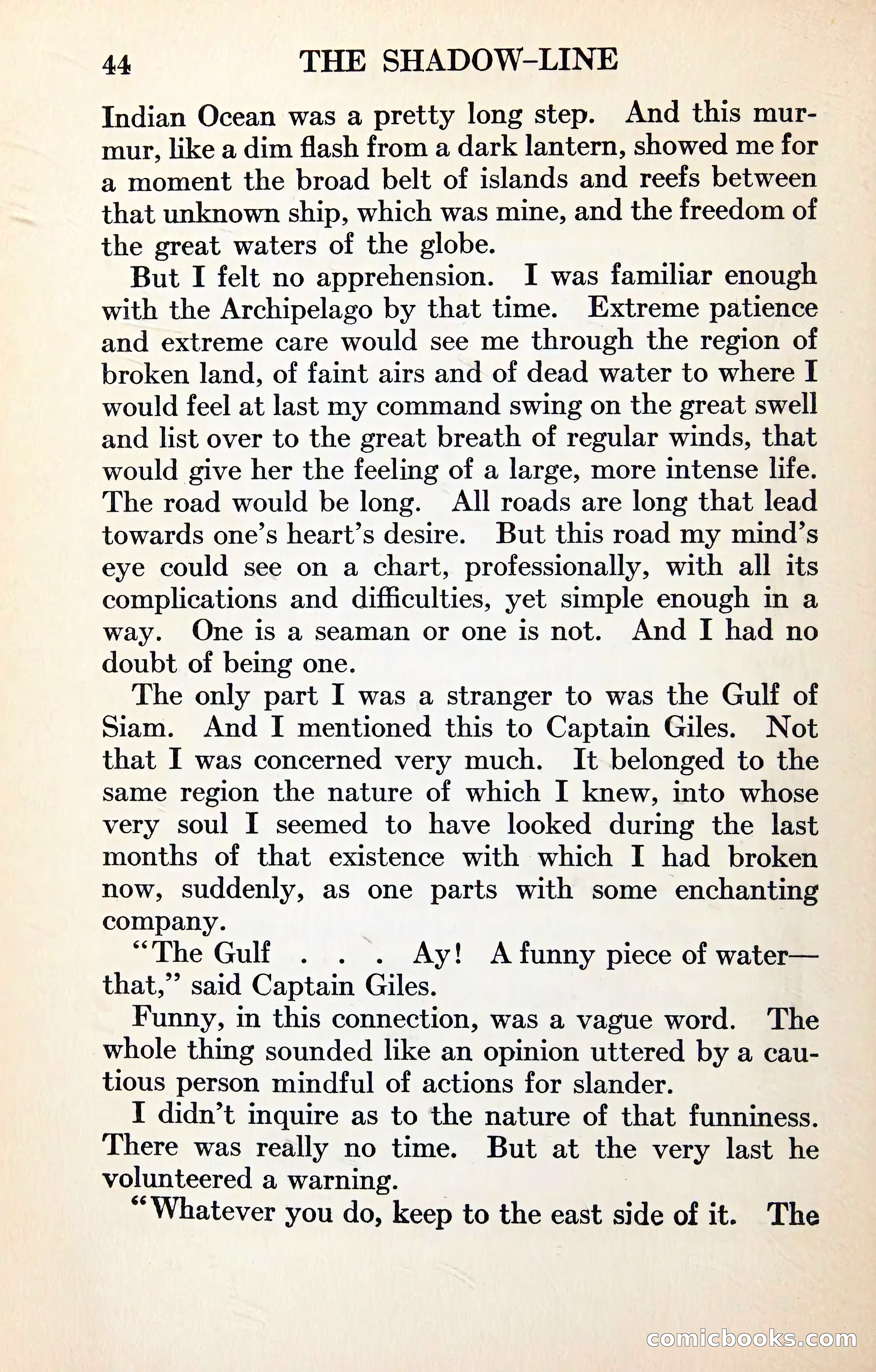 The Shadow Line: A Confession — page 58 of 153