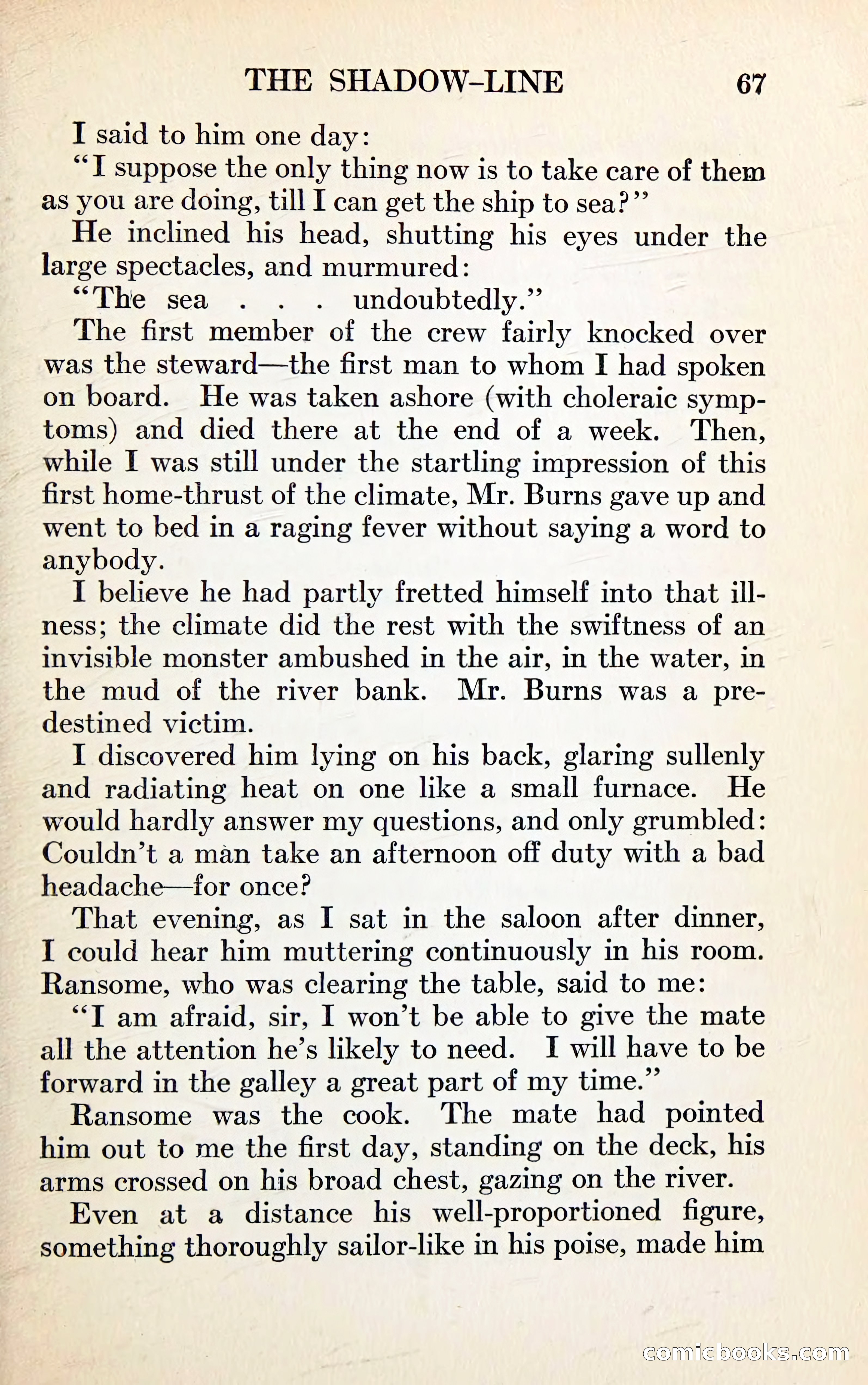 The Shadow Line: A Confession — page 81 of 153