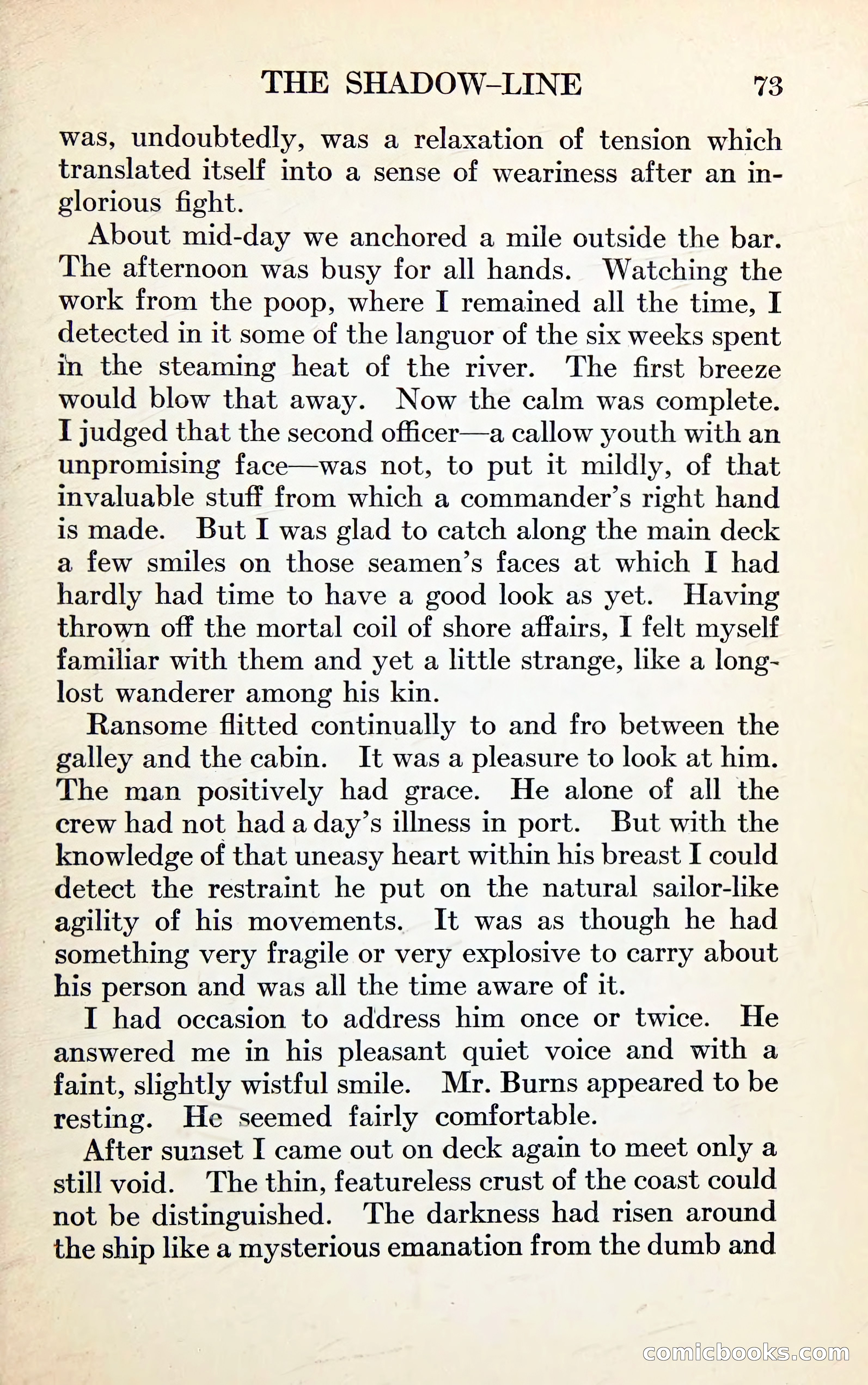 The Shadow Line: A Confession — page 87 of 153