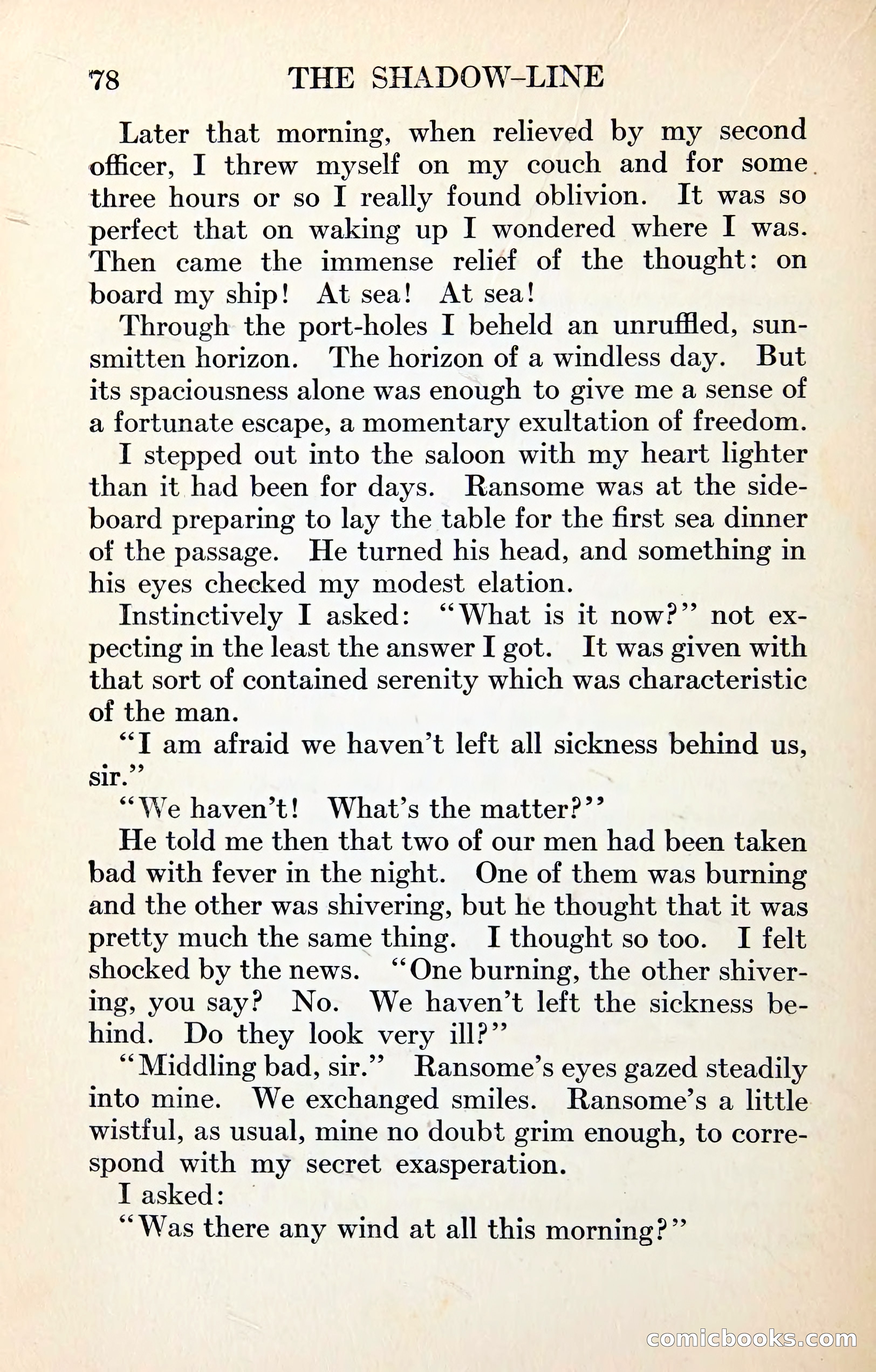 The Shadow Line: A Confession — page 92 of 153