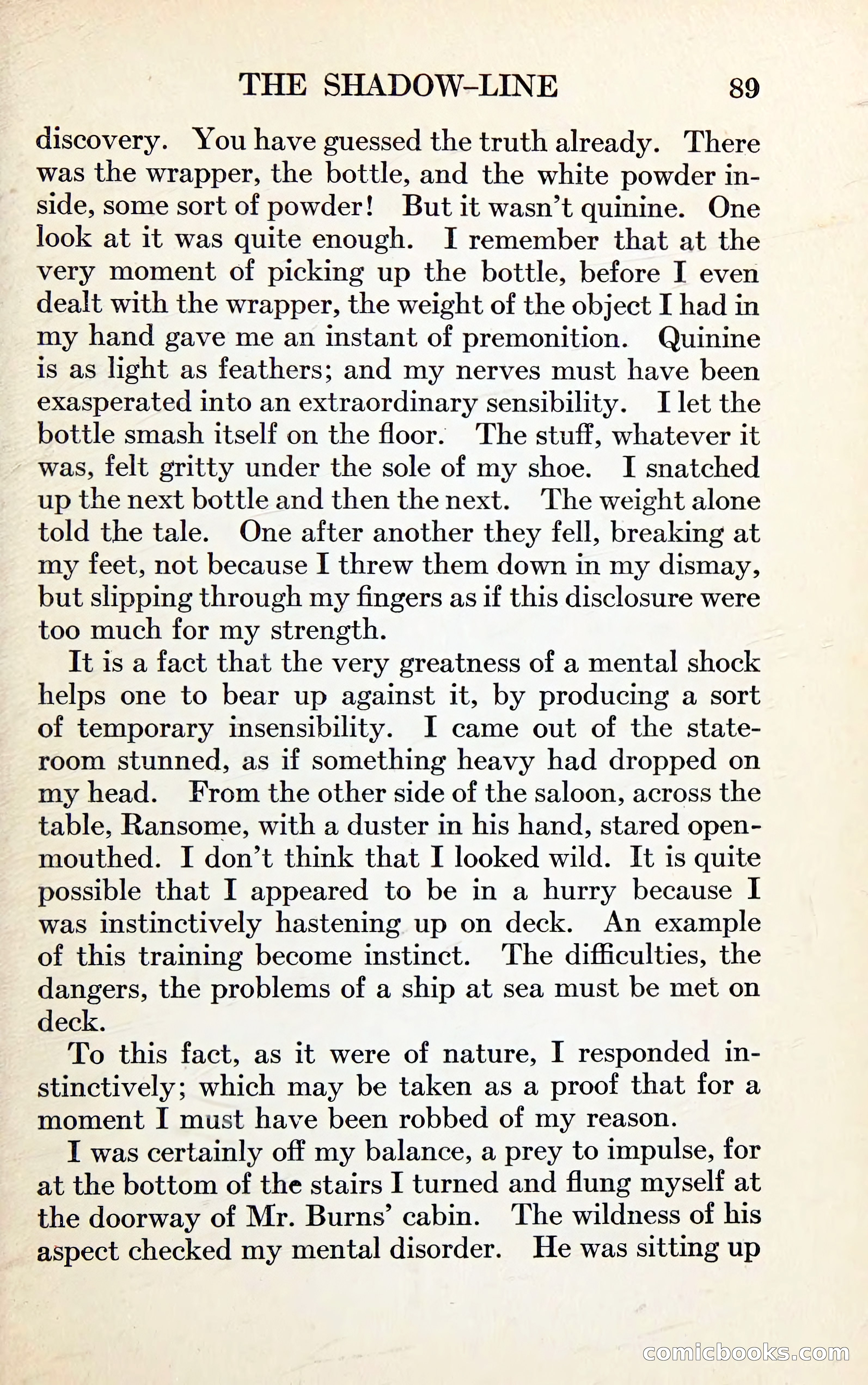 The Shadow Line: A Confession — page 103 of 153