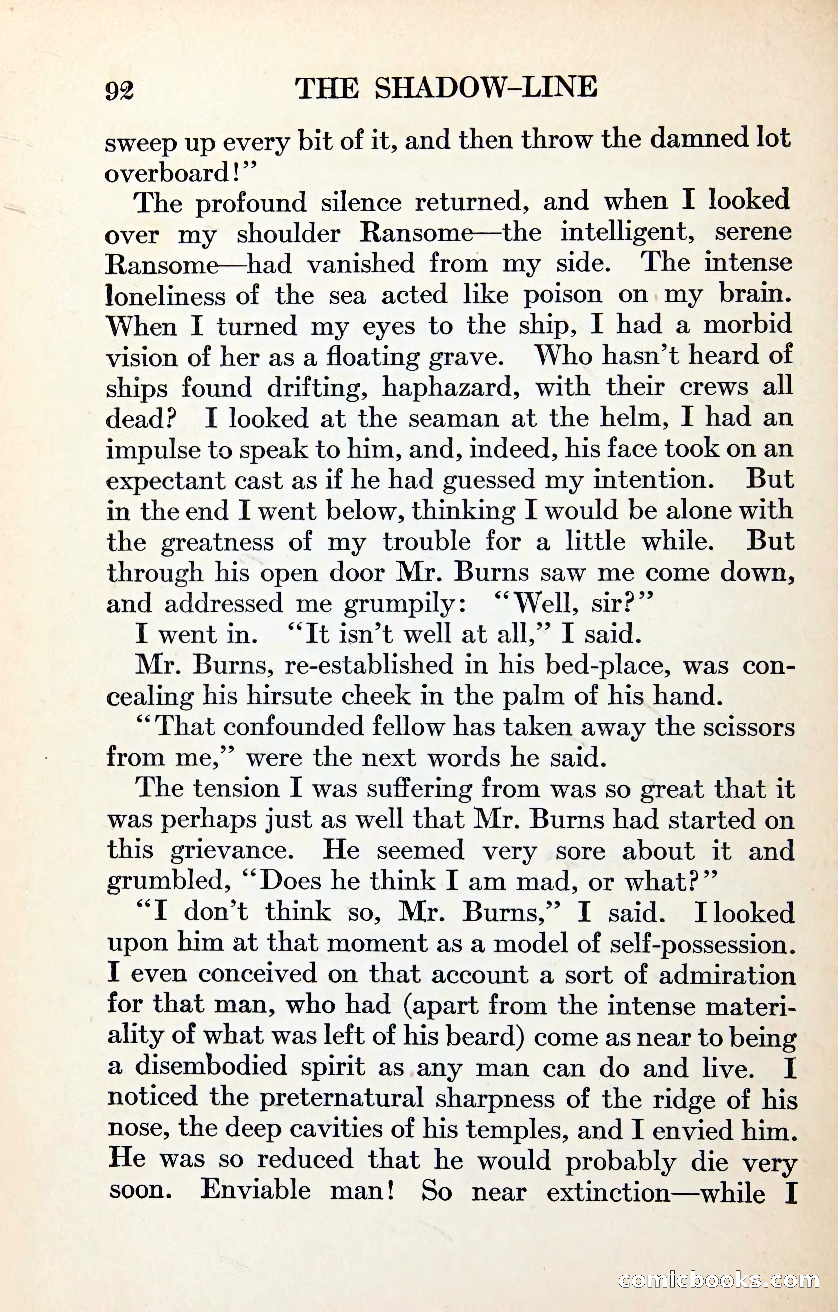 The Shadow Line: A Confession — page 106 of 153