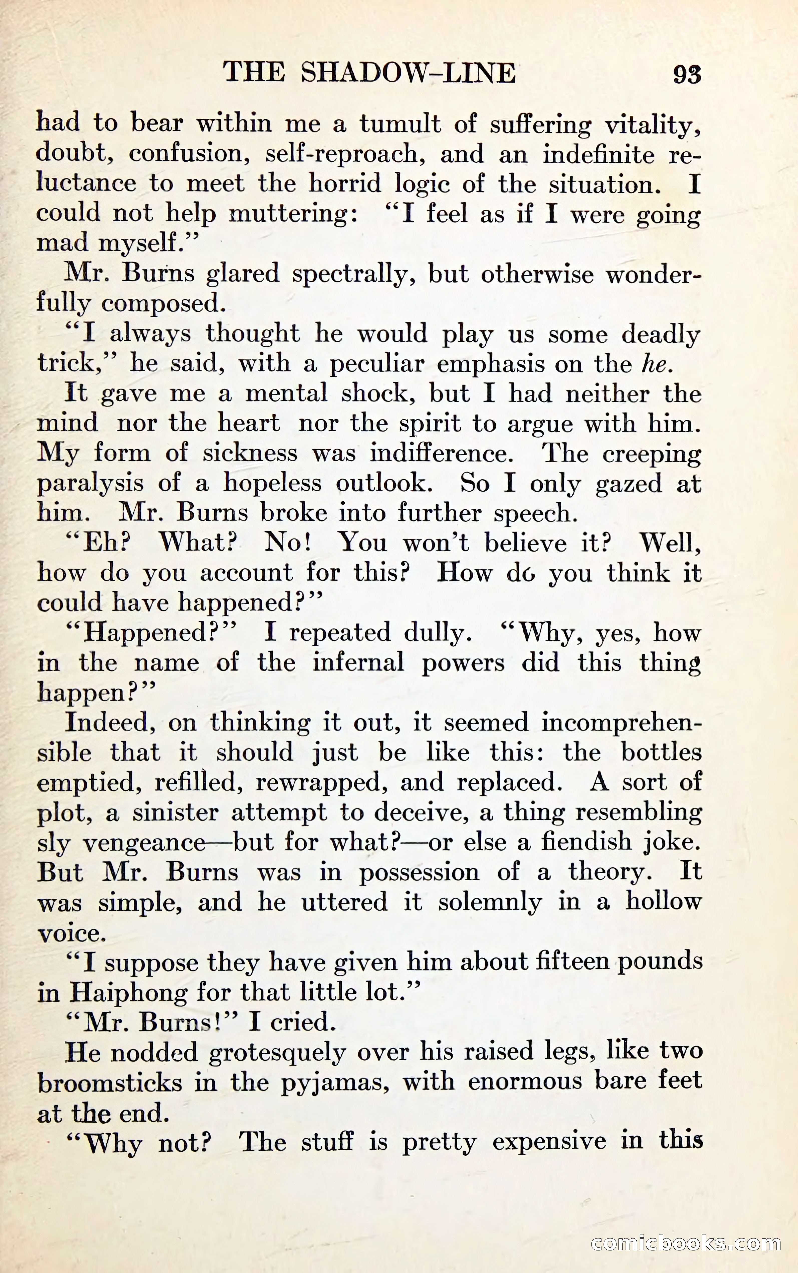 The Shadow Line: A Confession — page 107 of 153