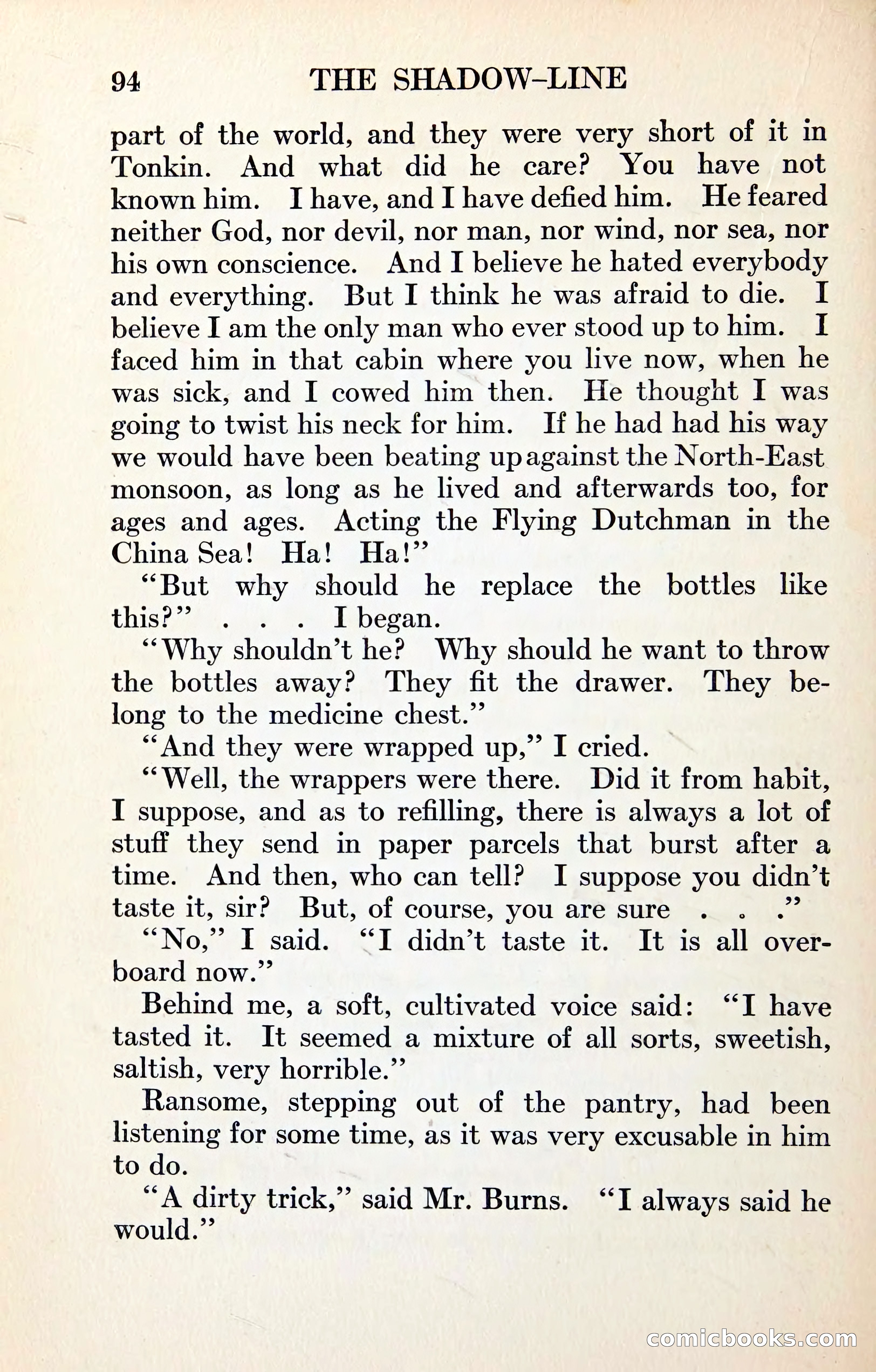 The Shadow Line: A Confession — page 108 of 153